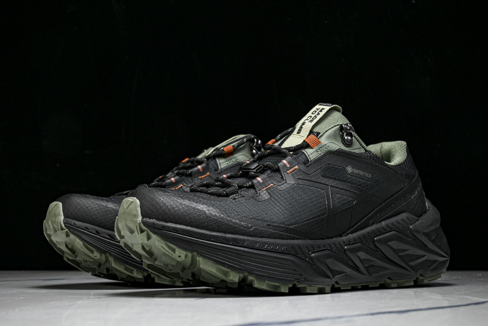 KAILAS 尺码:40-45纯原出品-防水版 KAILAS GTX 凯乐石 山行-2 墨黑 KS YZ
