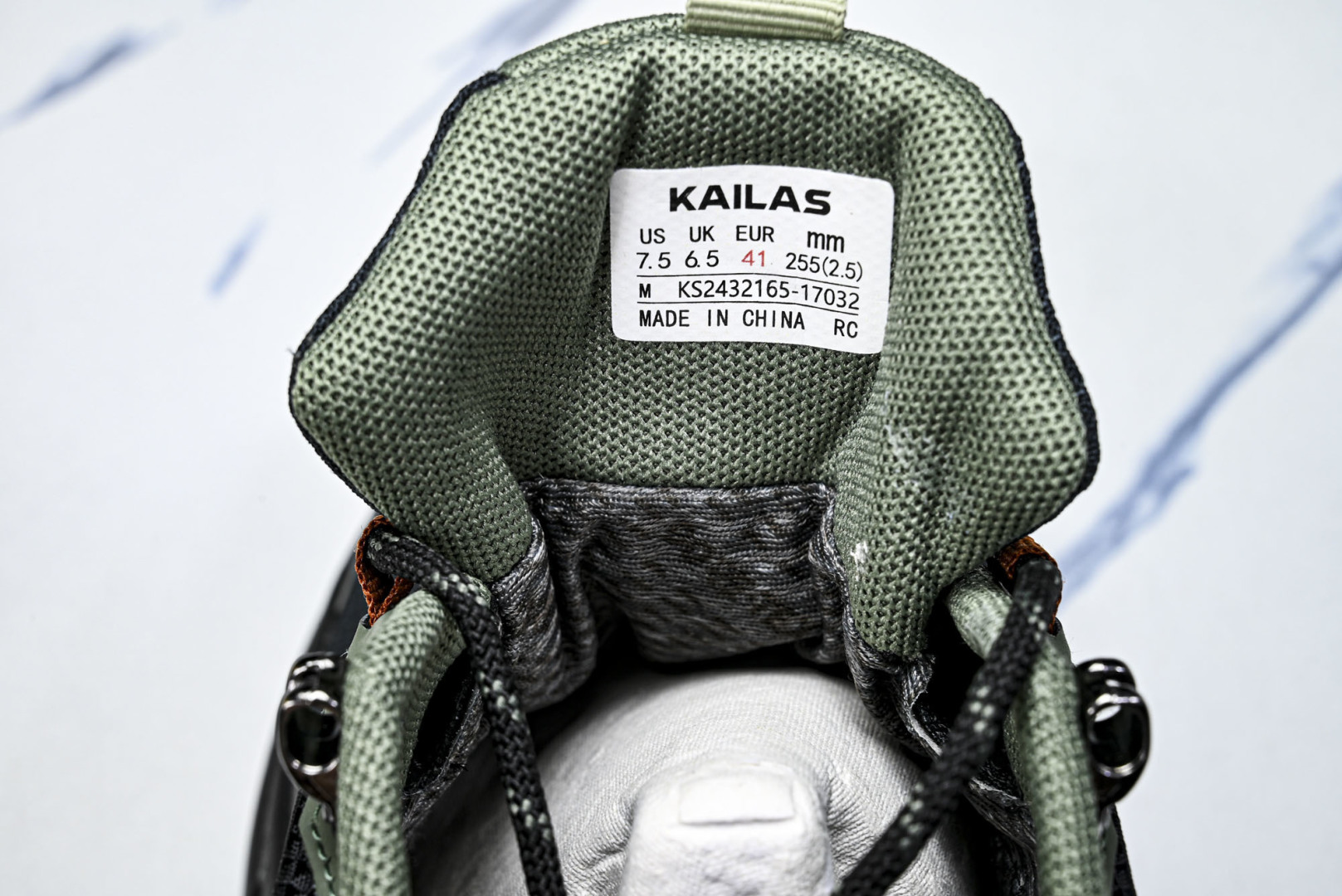 KAILAS 尺码:40-45纯原出品-防水版 KAILAS GTX 凯乐石 山行-2 墨黑 KS YZ