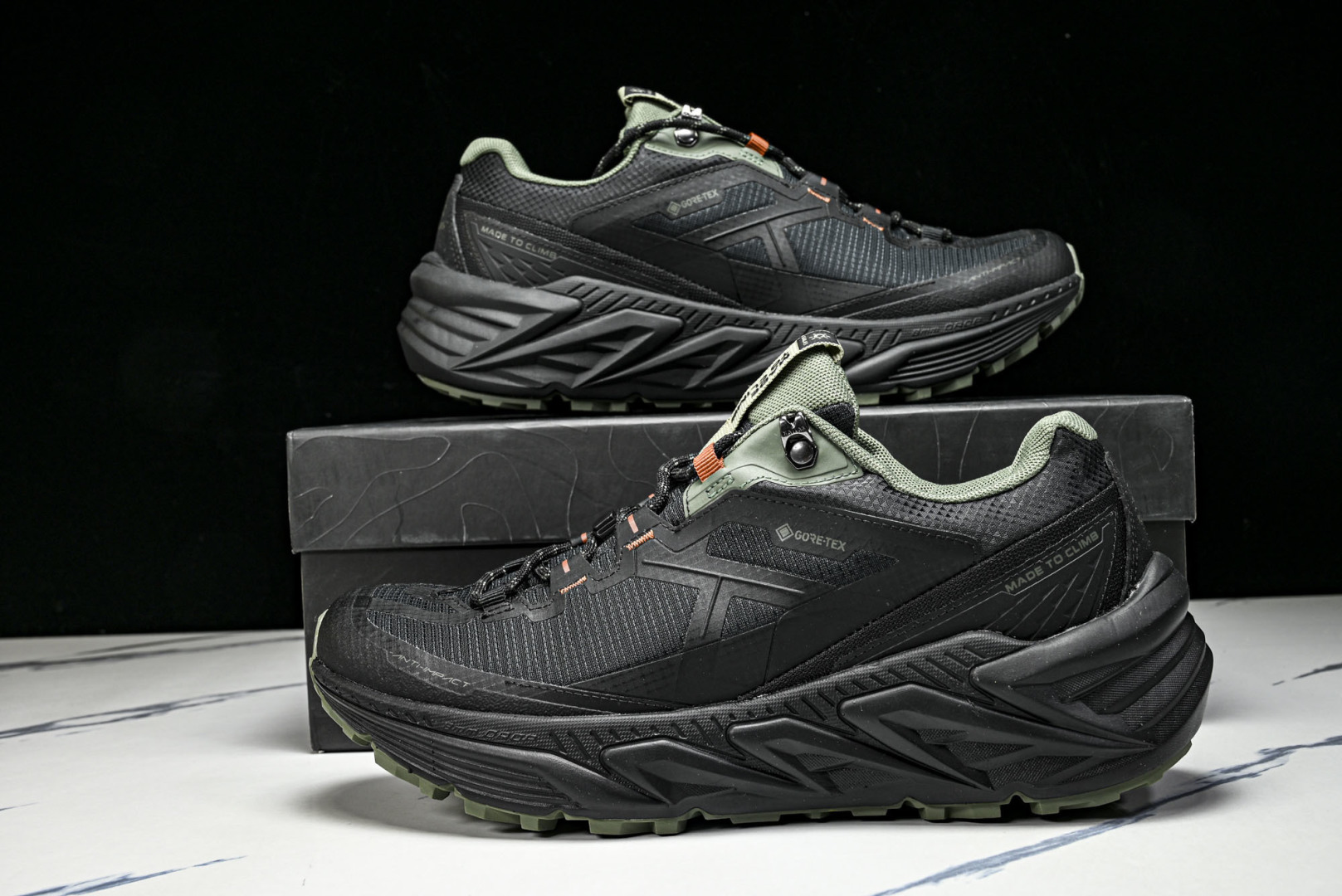 KAILAS 尺码:40-45纯原出品-防水版 KAILAS GTX 凯乐石 山行-2 墨黑 KS YZ