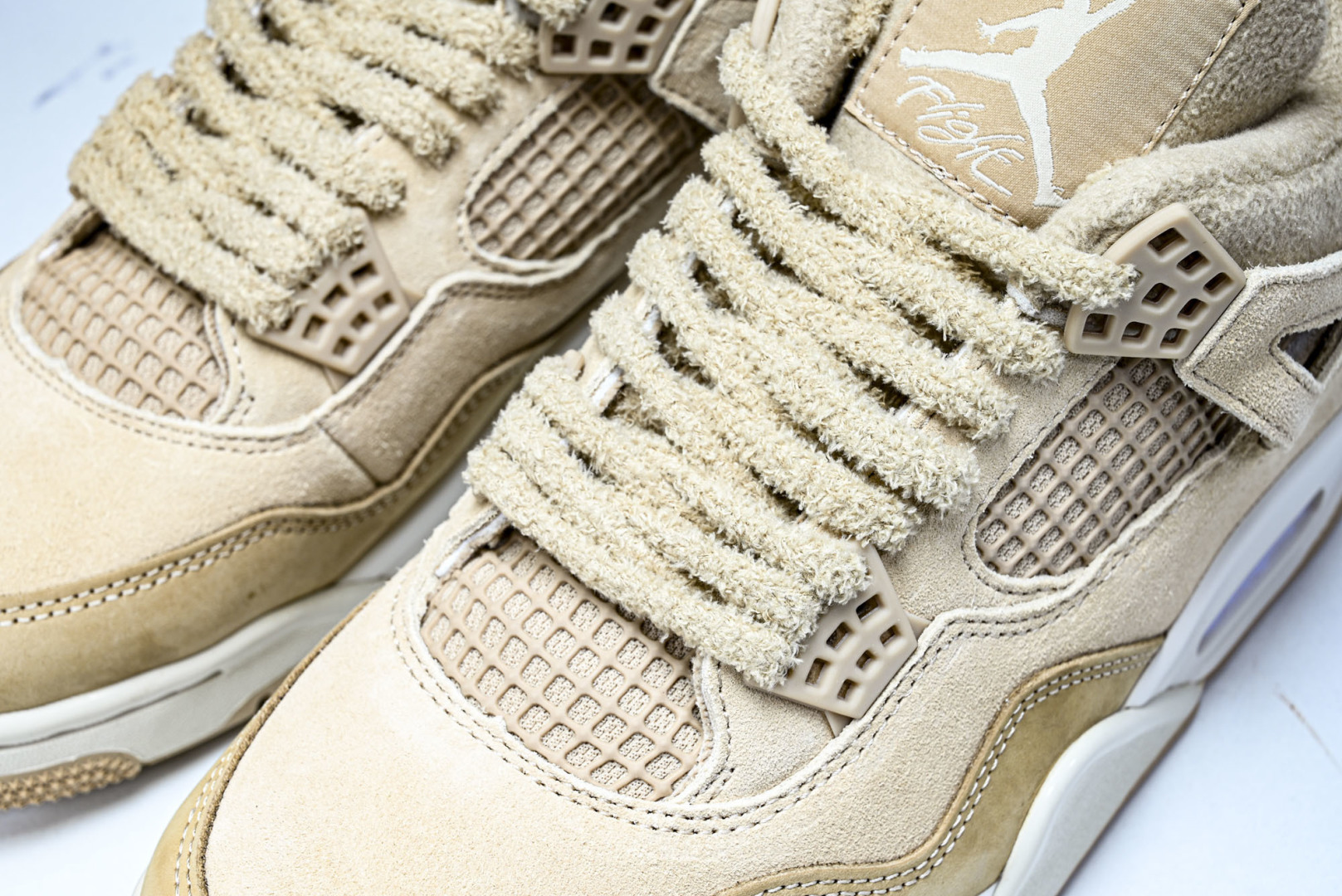 AJ4 尺码:36-48.5纯原出品-Air Jordan 4 Retro AJ4 乔丹4代沙漠黄 毛绒