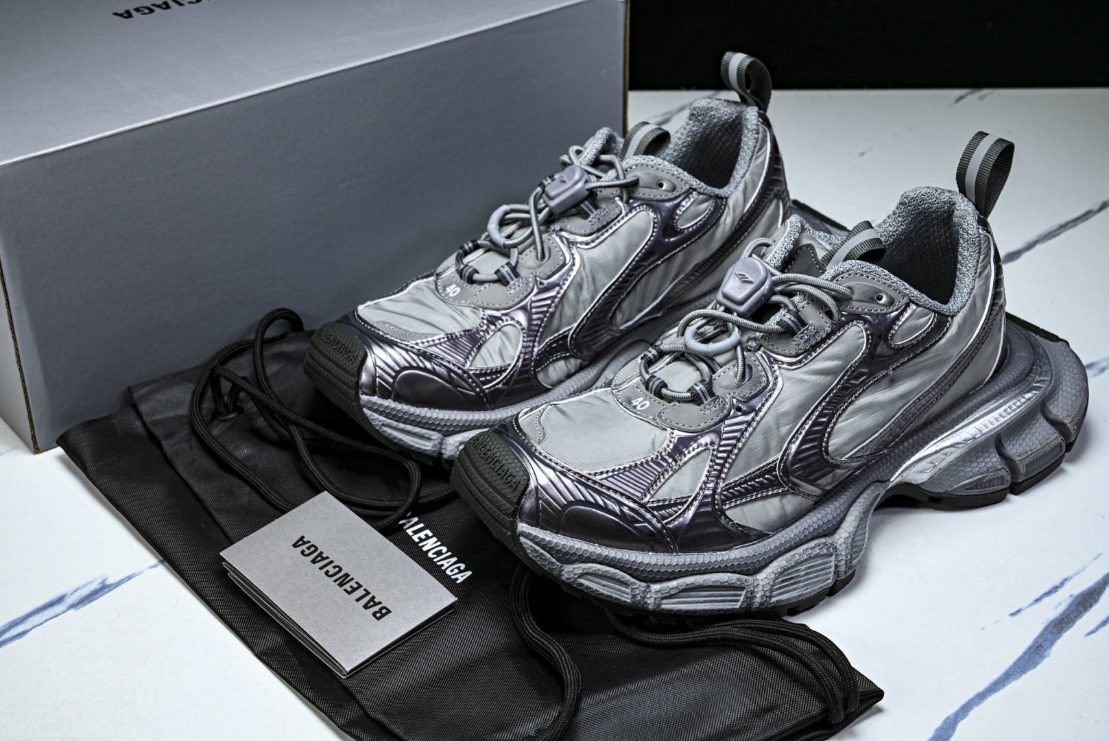 巴黎 尺码:35-46纯原出品-BALENCIAGA巴黎世家 十代潮流跑鞋 25冬季新品3XL男女士运动