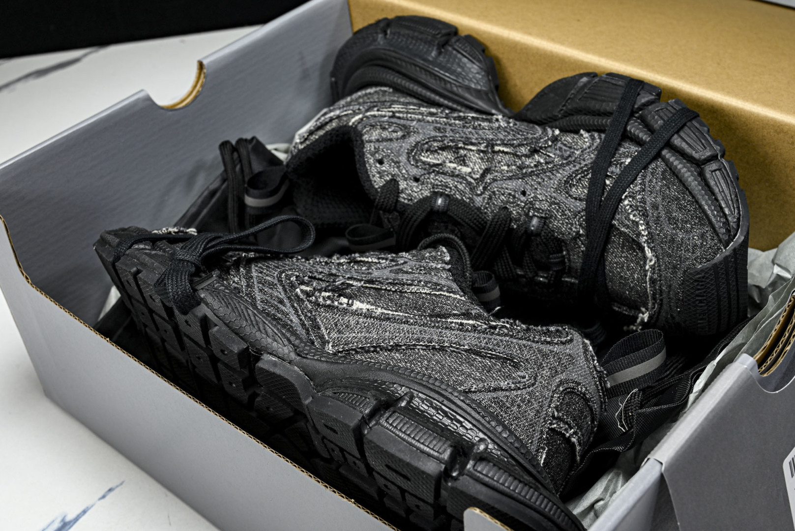 巴黎 尺码:35-46纯原出品-BALENCIAGA巴黎世家 十代潮流跑鞋 25冬季新品3XL男女士运动