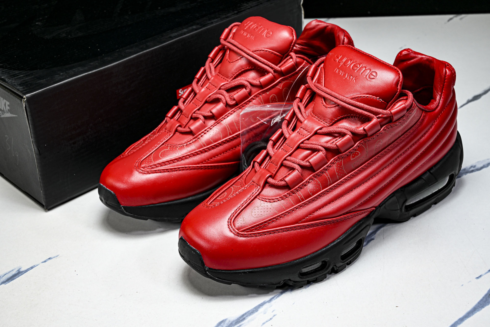 MAX95 尺码:40-47.5纯原出品-Supreme x Nike Air Max 95 Lux 联