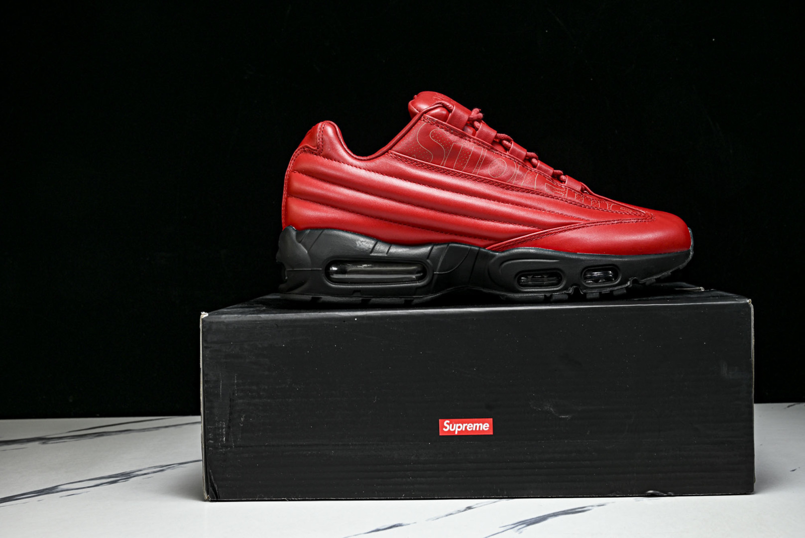MAX95 尺码:40-47.5纯原出品-Supreme x Nike Air Max 95 Lux 联