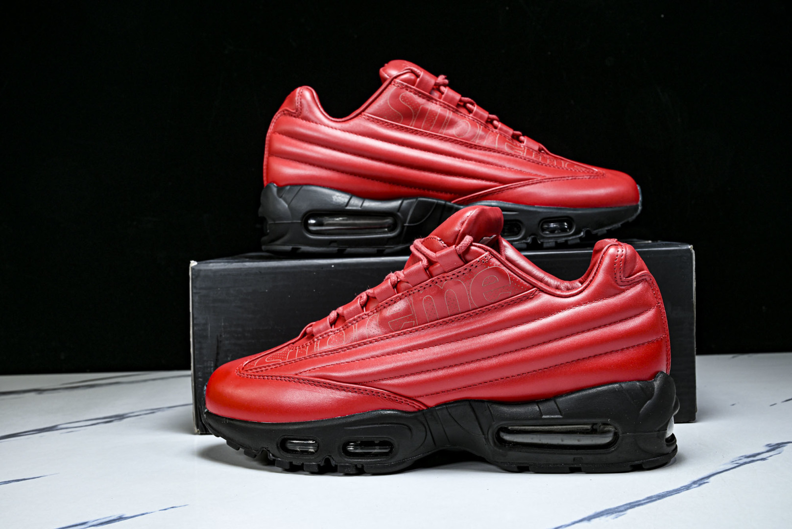 MAX95 尺码:40-47.5纯原出品-Supreme x Nike Air Max 95 Lux 联