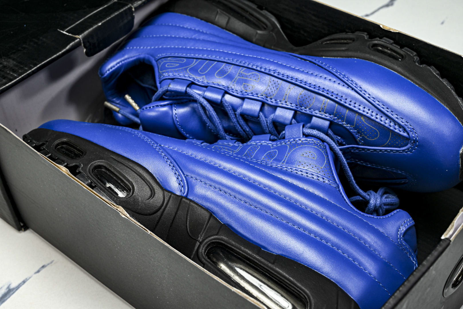 MAX95 尺码:40-47.5纯原出品-Supreme x Nike Air Max 95 Lux 联