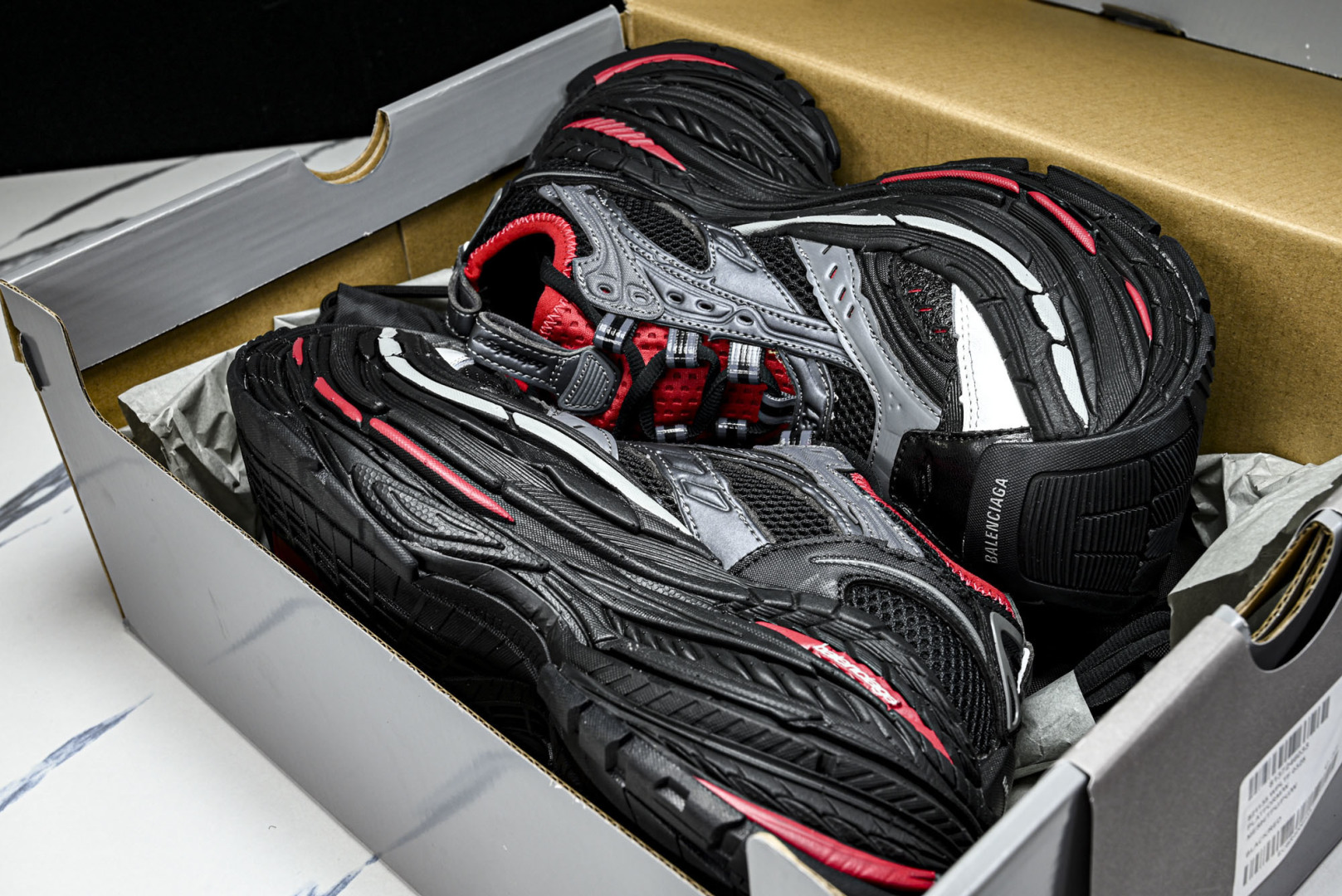 巴黎 尺码:35-46纯原出品-Balenciaga Track Sneaker 巴黎世家十二代 户外概