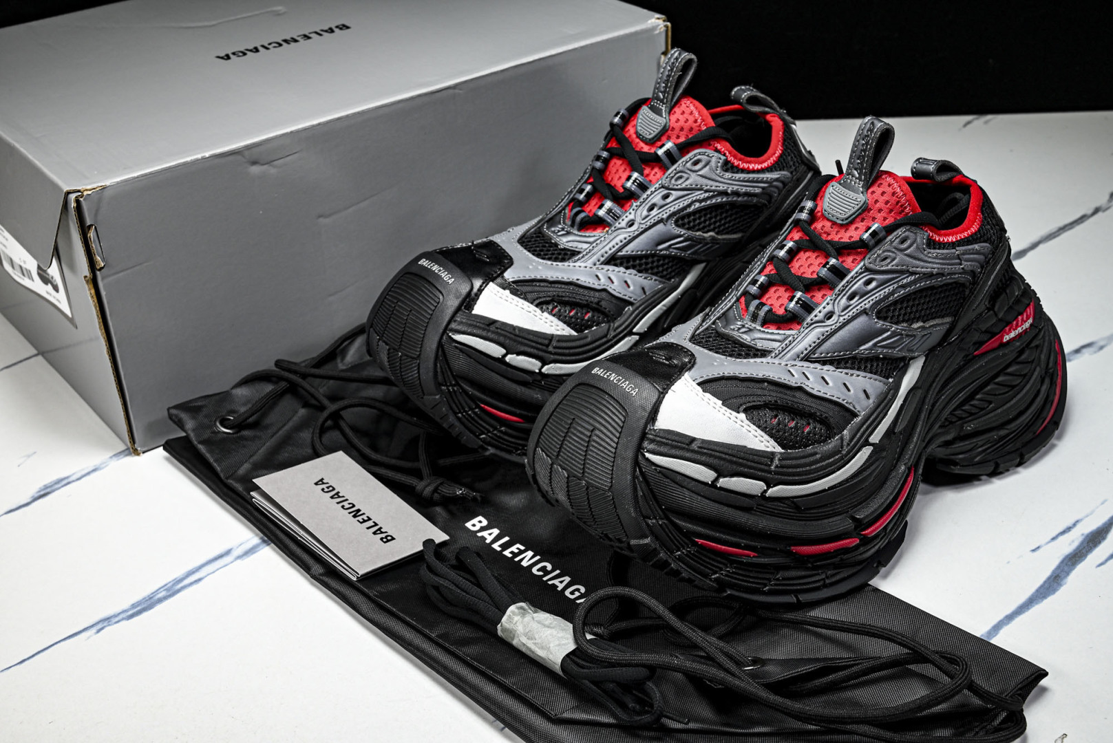 巴黎 尺码:35-46纯原出品-Balenciaga Track Sneaker 巴黎世家十二代 户外概