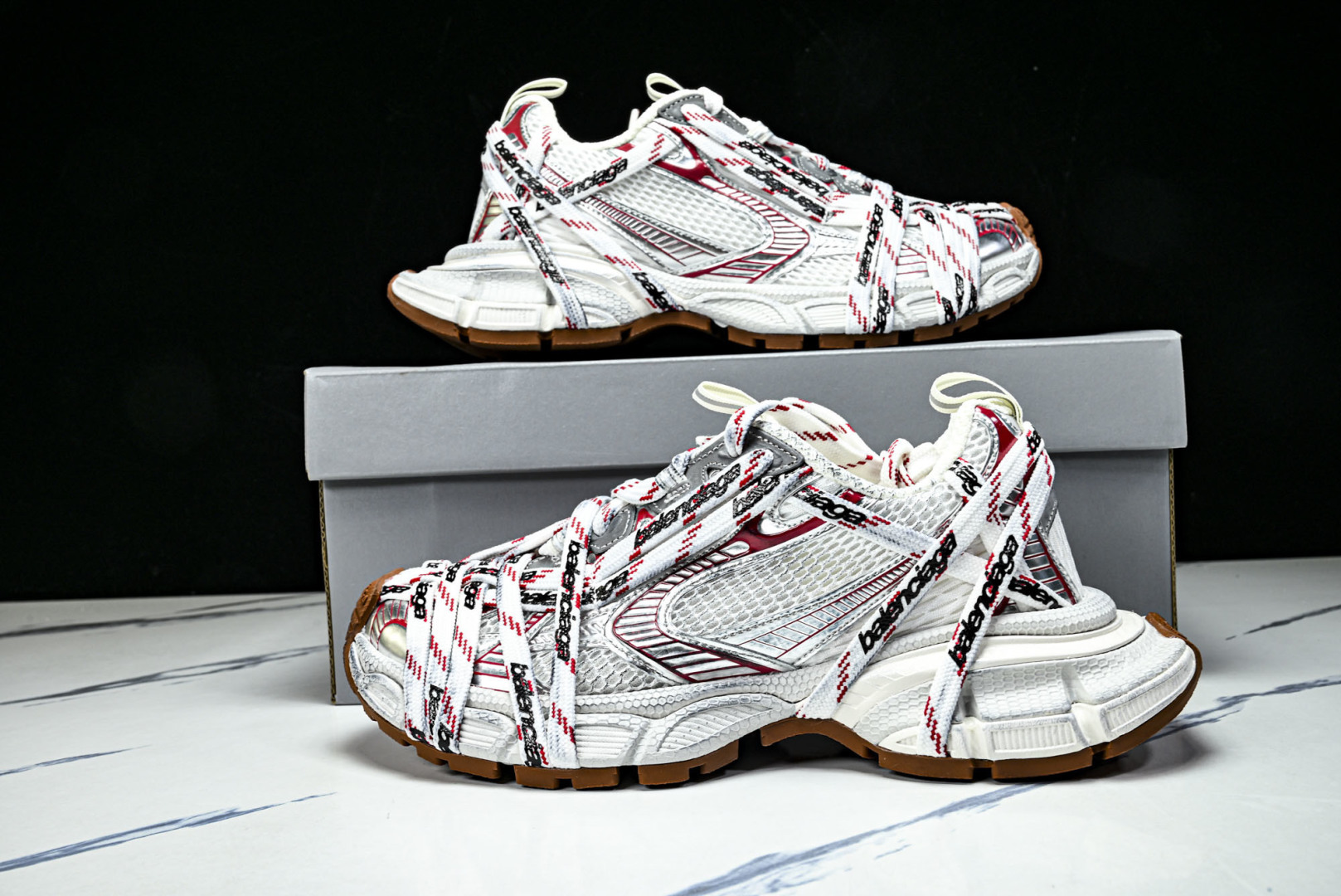 巴黎 尺码:35-46纯原出品-BALENCIAGA巴黎世家 十代潮流跑鞋 25冬季新品3XL男女士运动