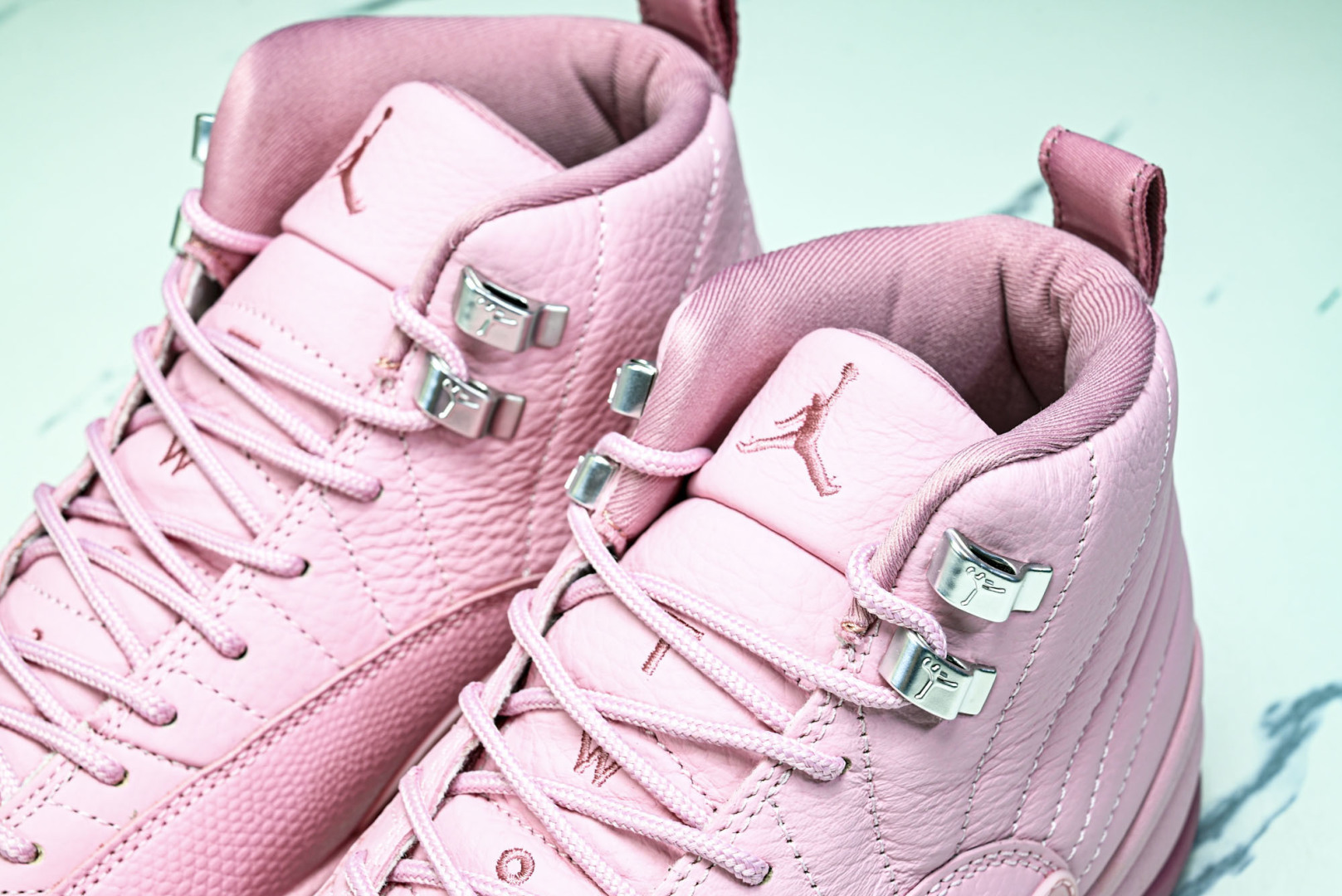 AJ12 尺码36-40纯原出品-Air Jordan 12 GS Plum Fog AJ12 珍珠粉 