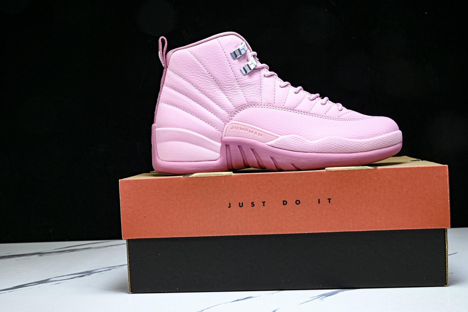 AJ12 尺码36-40纯原出品-Air Jordan 12 GS Plum Fog AJ12 珍珠粉 