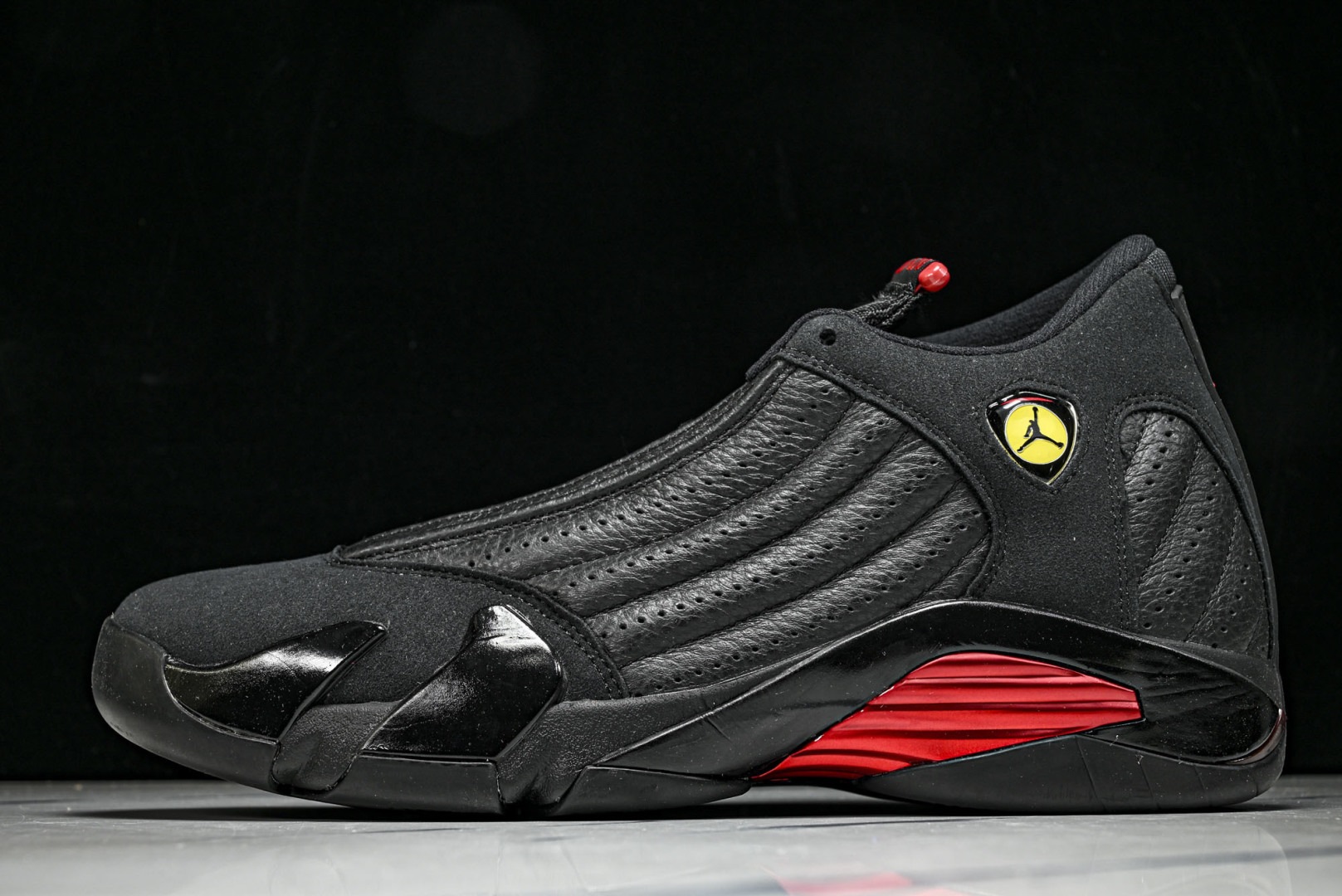 AJ14 尺码40-47.5纯原出品-Air Jordan 14 “Last Shot”黑红色 -003