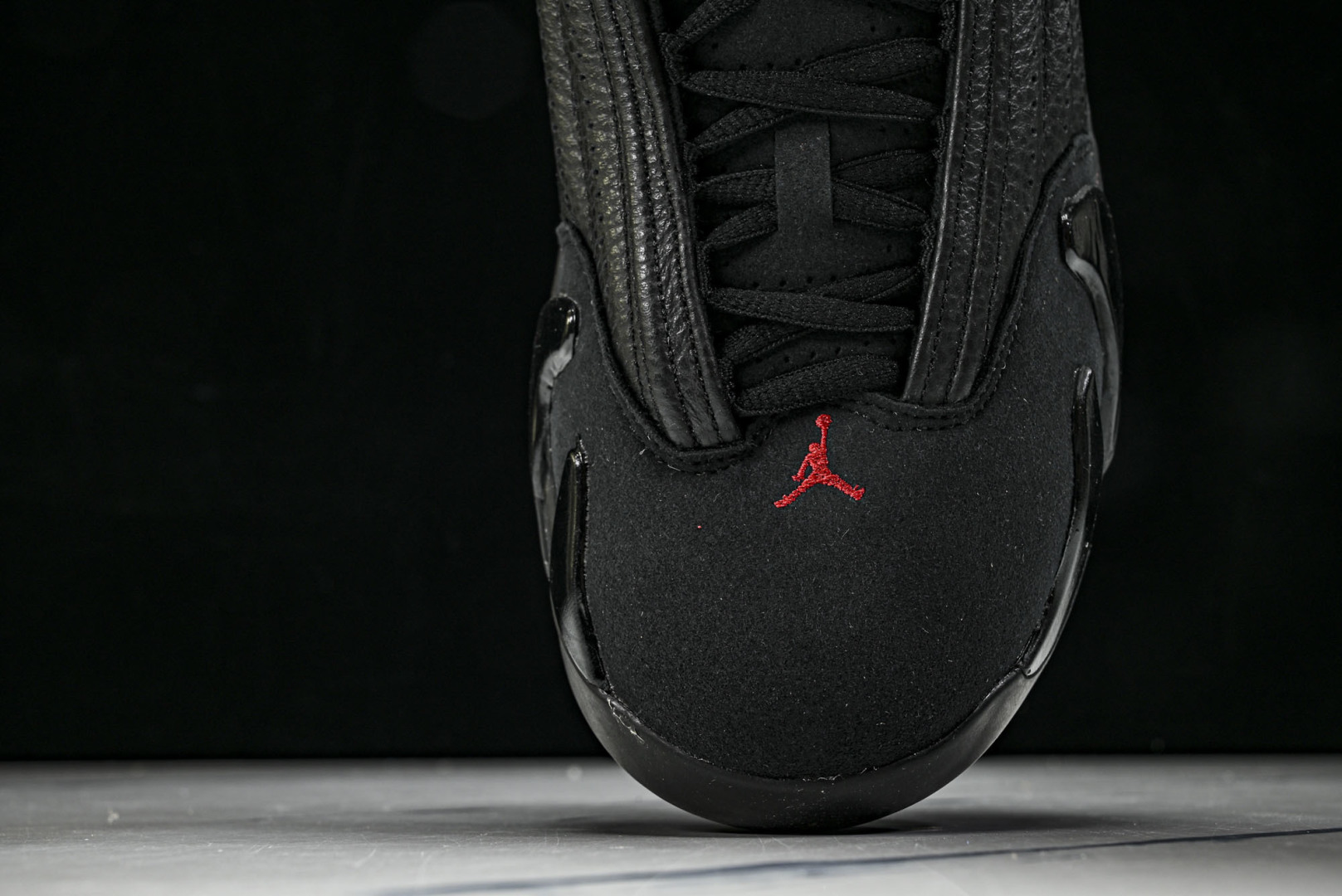 AJ14 尺码40-47.5纯原出品-Air Jordan 14 “Last Shot”黑红色 -003