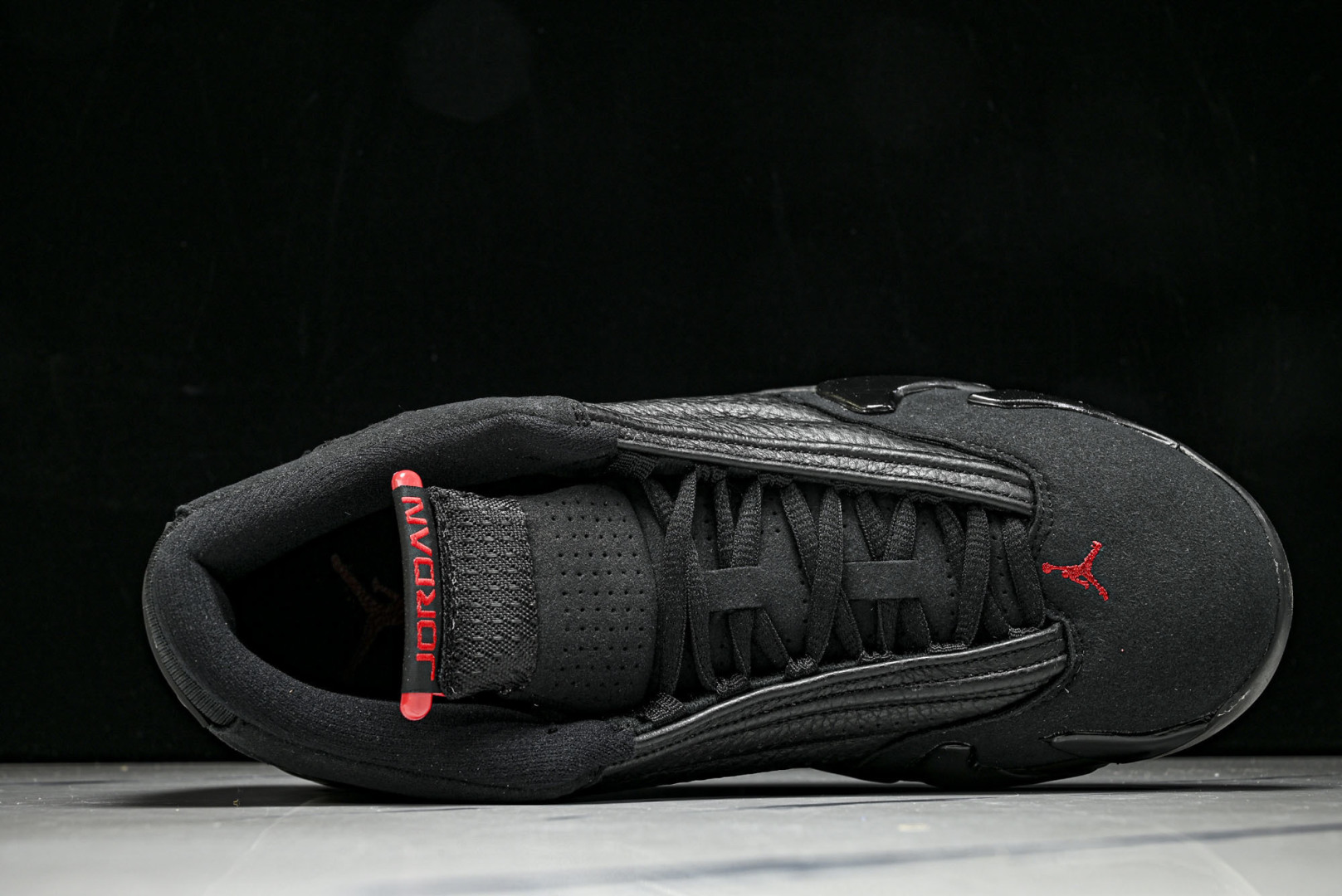 AJ14 尺码40-47.5纯原出品-Air Jordan 14 “Last Shot”黑红色 -003