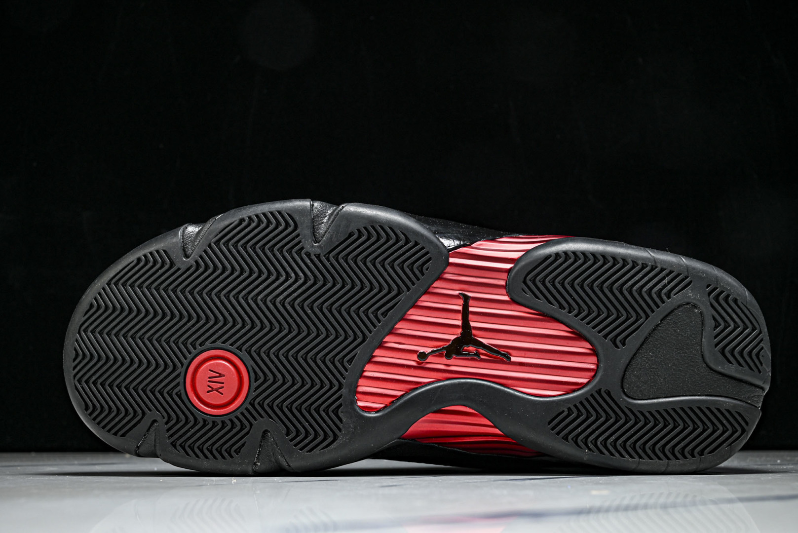 AJ14 尺码40-47.5纯原出品-Air Jordan 14 “Last Shot”黑红色 -003