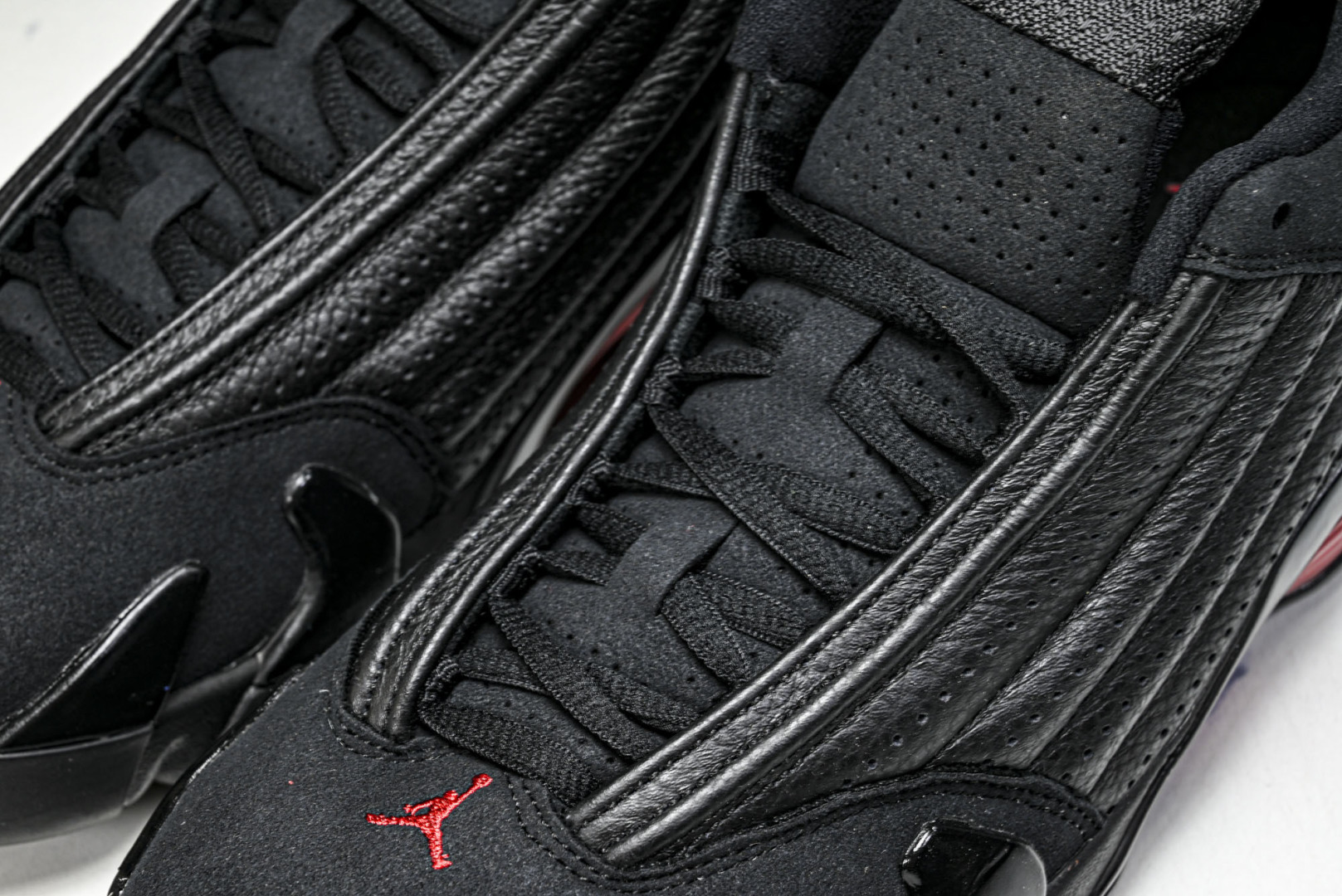 AJ14 尺码40-47.5纯原出品-Air Jordan 14 “Last Shot”黑红色 -003