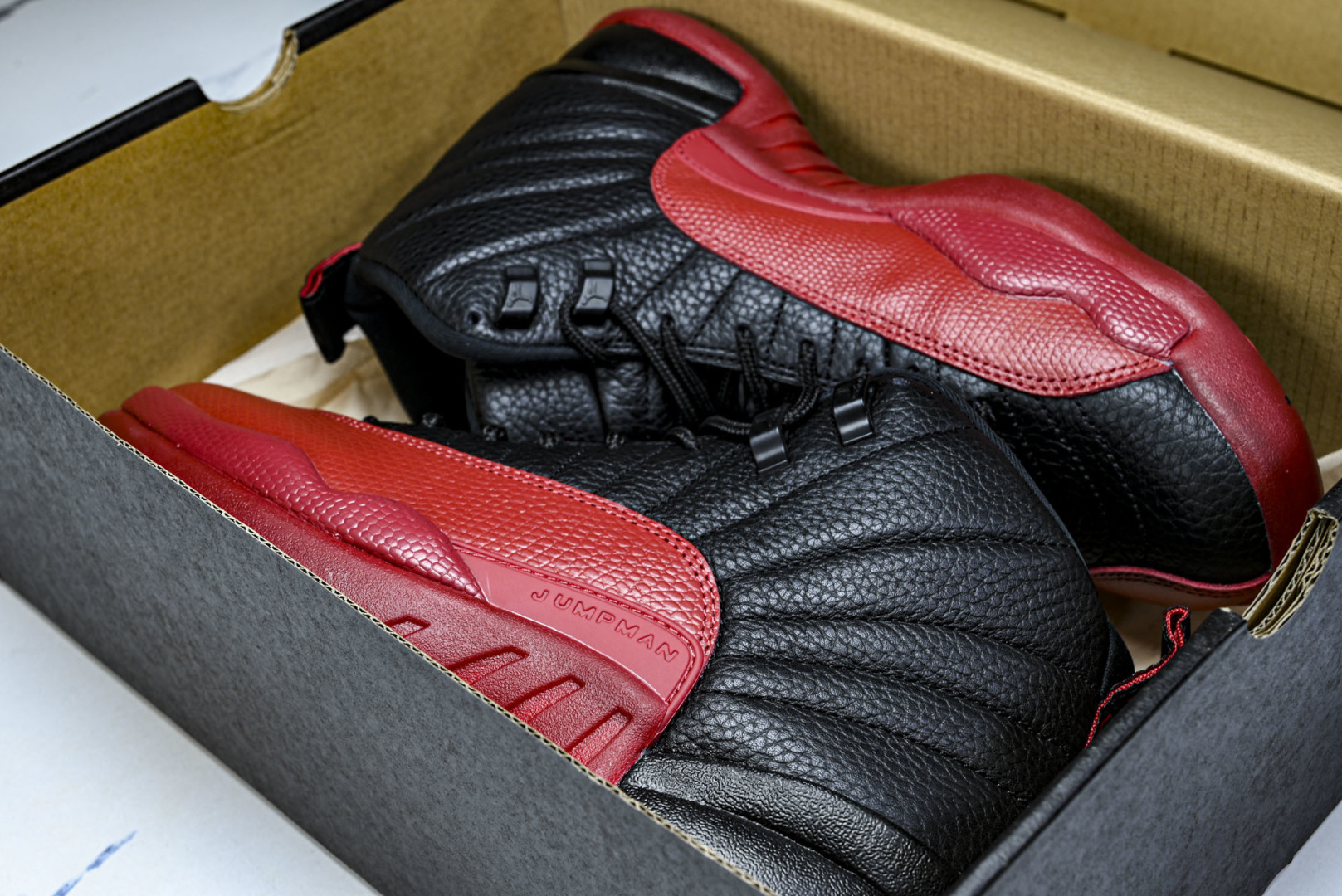 AJ12 尺码40-47.5纯原出品-Air Jordan 12 Retro Black and Var