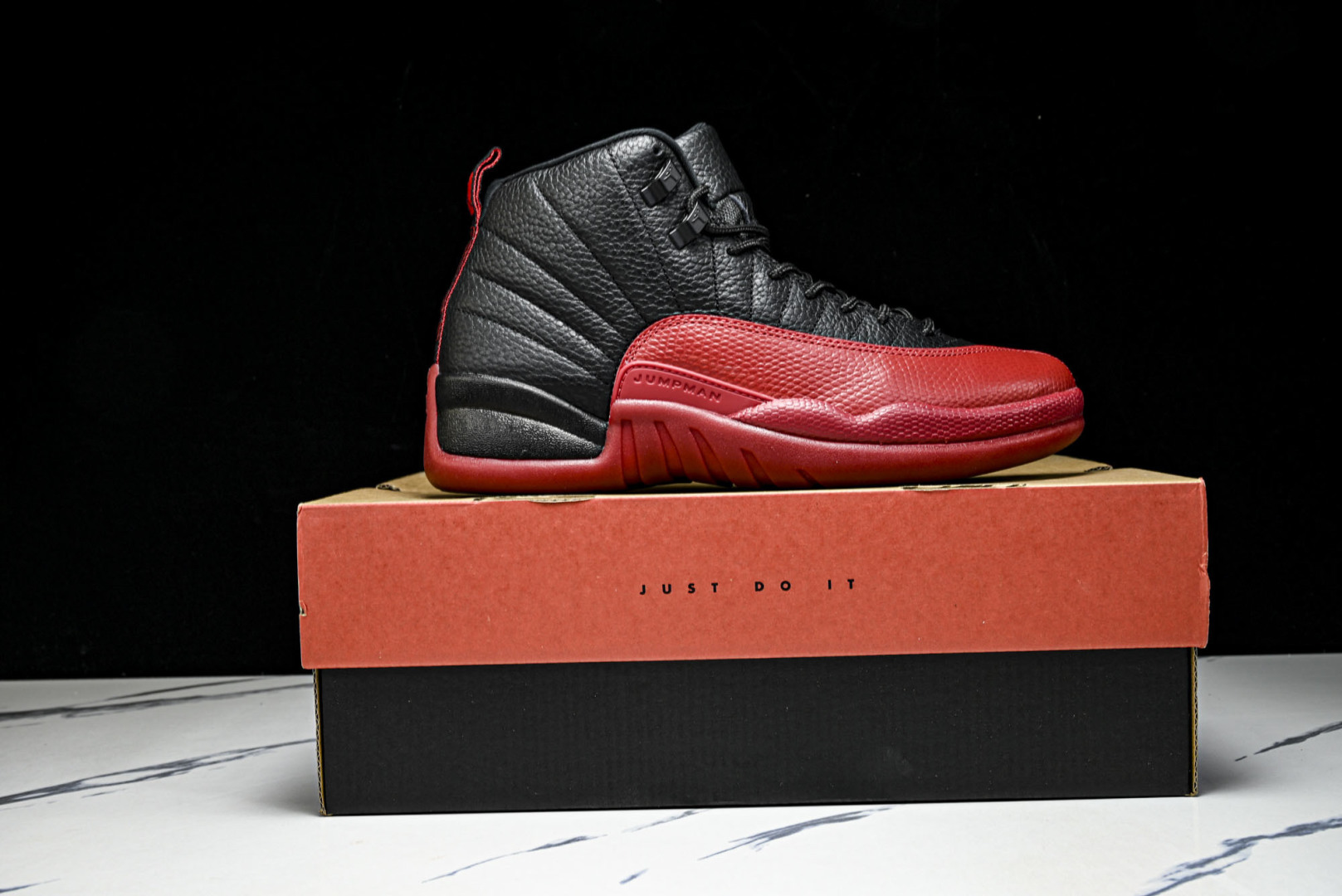 AJ12 尺码40-47.5纯原出品-Air Jordan 12 Retro Black and Var