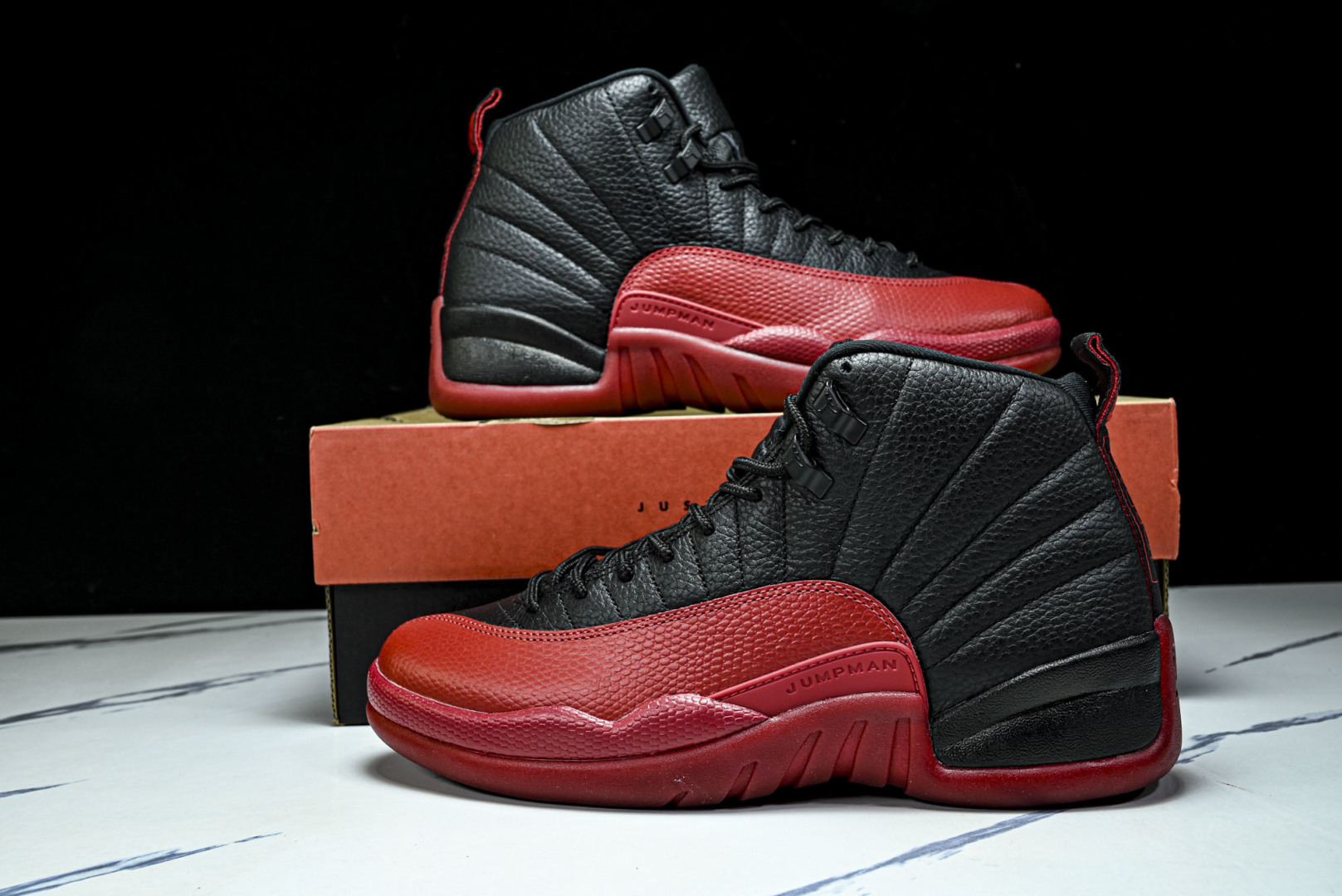 AJ12 尺码40-47.5纯原出品-Air Jordan 12 Retro Black and Var