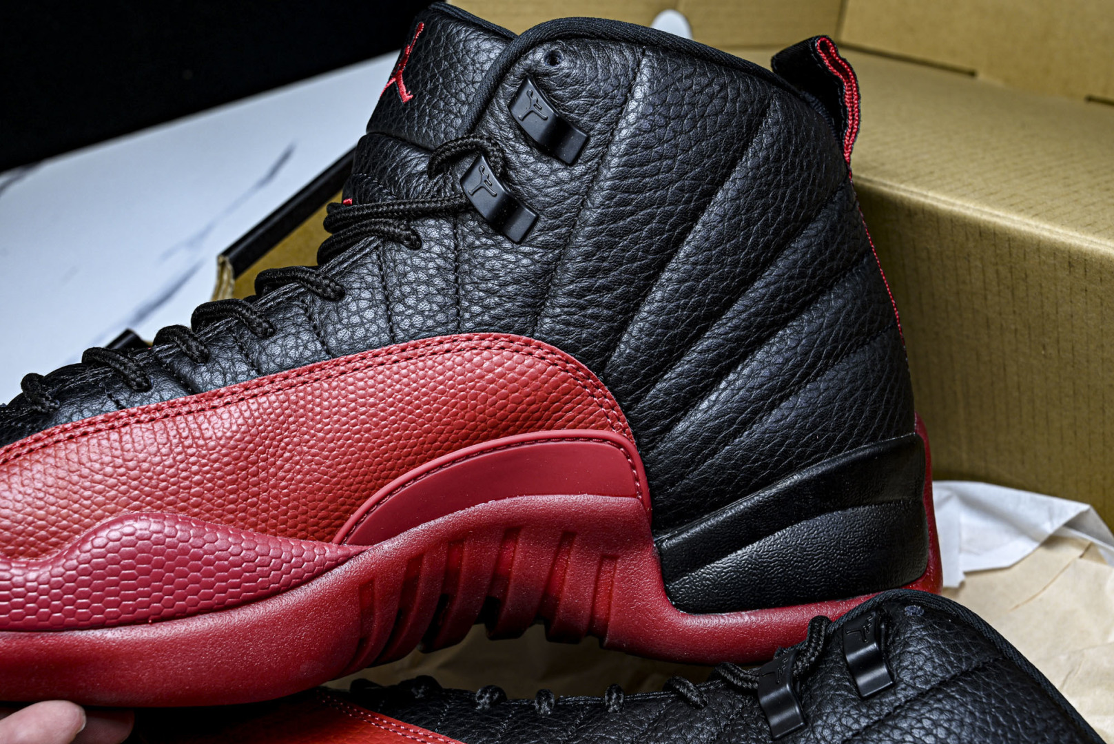 AJ12 尺码40-47.5纯原出品-Air Jordan 12 Retro Black and Var