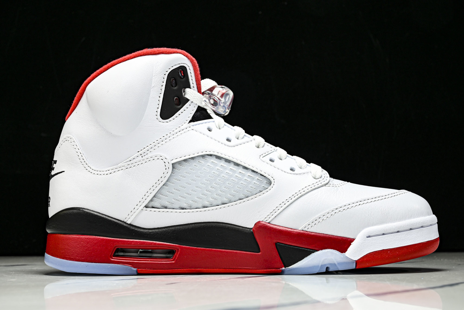 AJ5 尺码40.5-47.5纯原出品-Air Jordan 5 Retro Fire Red Blac
