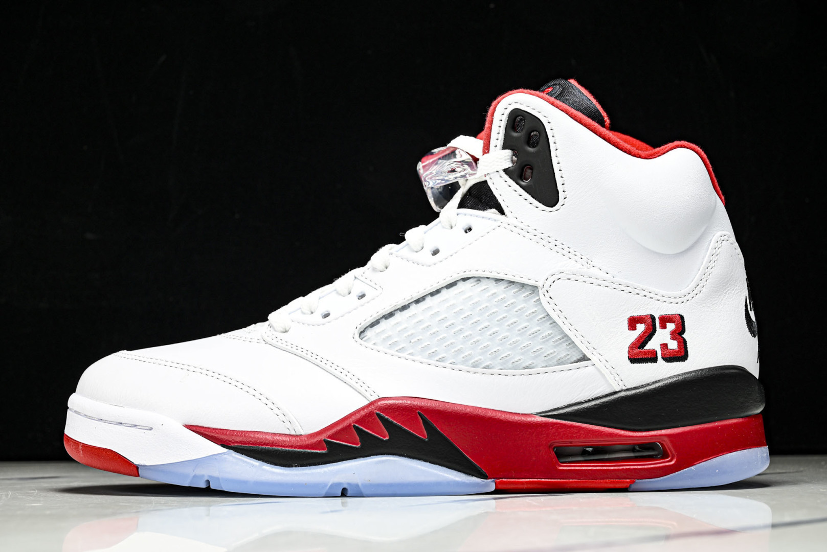 AJ5 尺码40.5-47.5纯原出品-Air Jordan 5 Retro Fire Red Blac