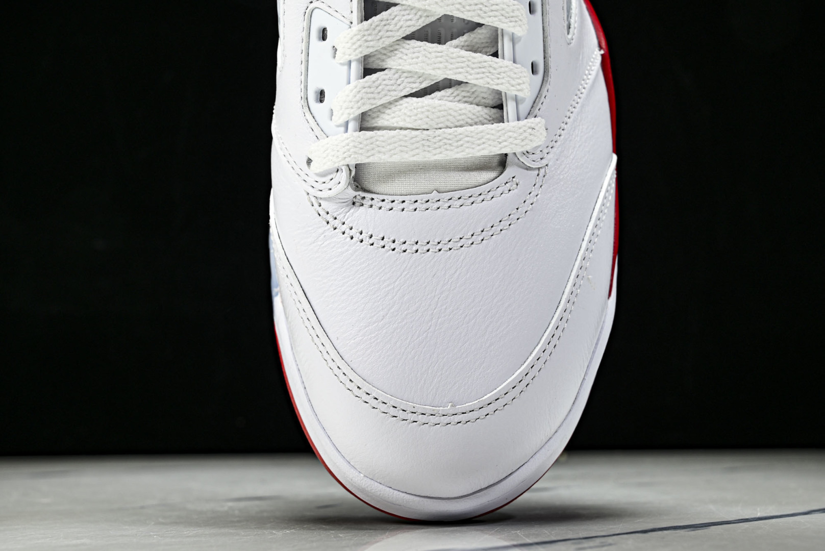 AJ5 尺码40.5-47.5纯原出品-Air Jordan 5 Retro Fire Red Blac