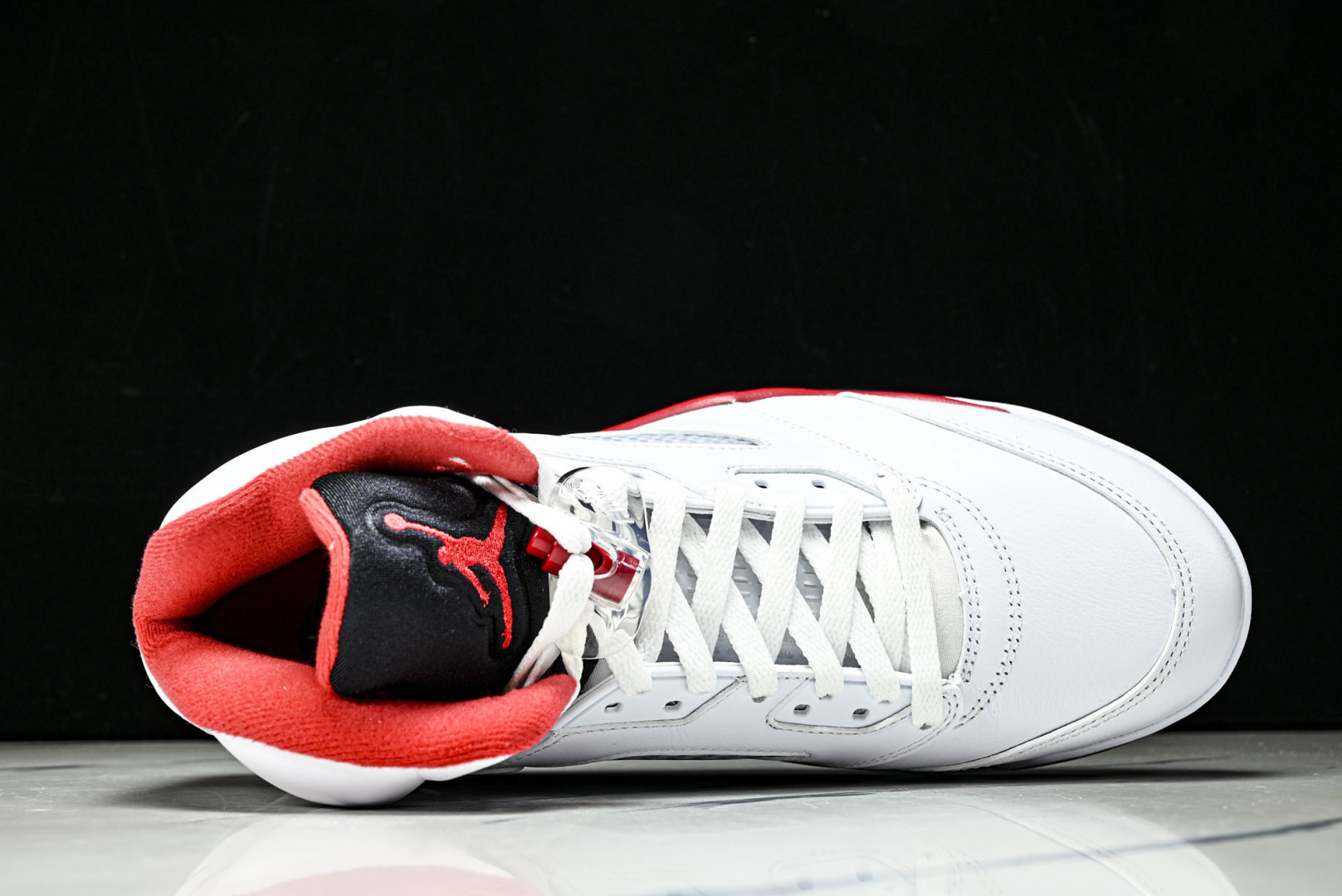 AJ5 尺码40.5-47.5纯原出品-Air Jordan 5 Retro Fire Red Blac