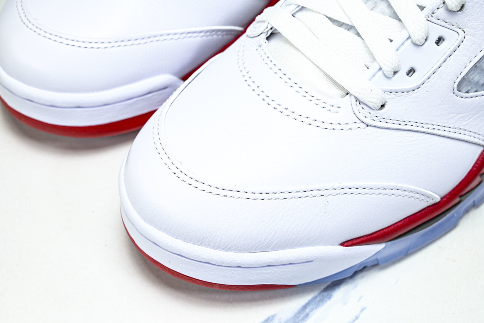 AJ5 尺码40.5-47.5纯原出品-Air Jordan 5 Retro Fire Red Blac