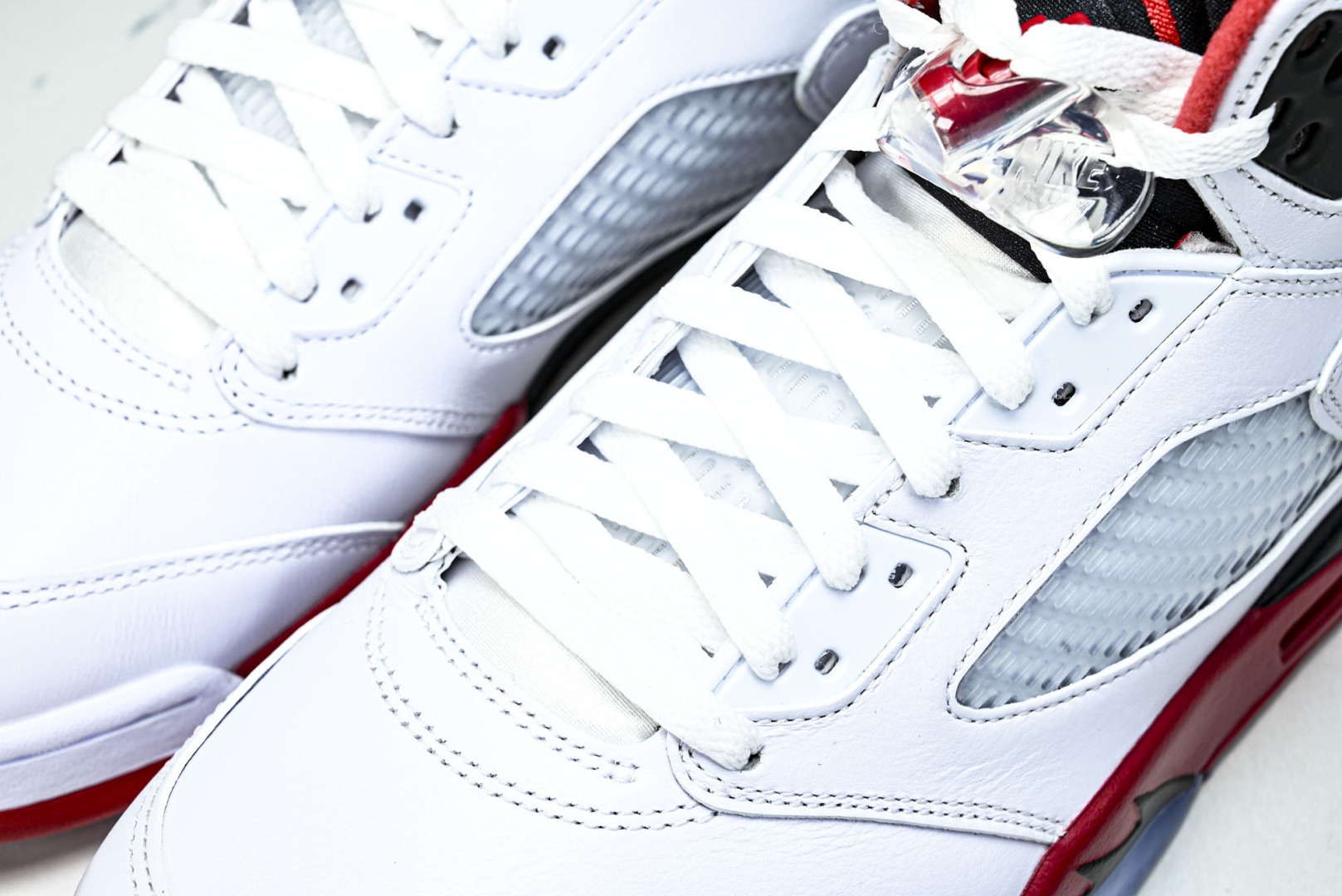 AJ5 尺码40.5-47.5纯原出品-Air Jordan 5 Retro Fire Red Blac