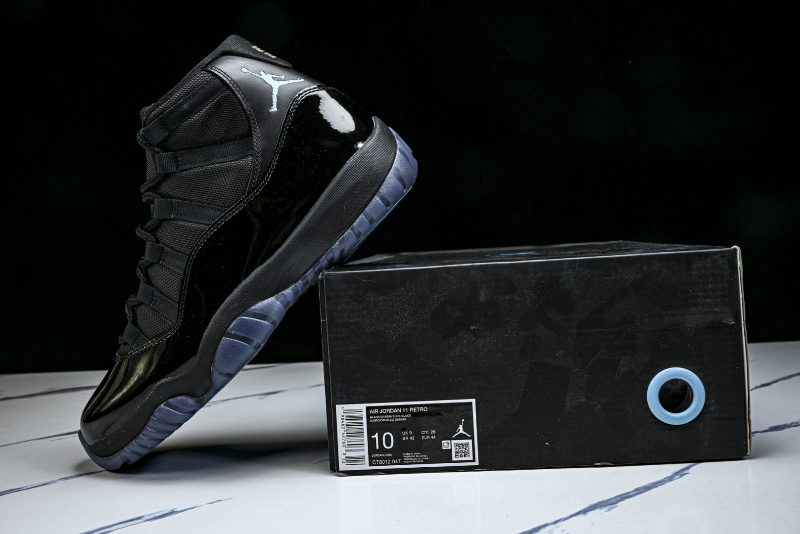 AJ11 尺码40.5-47.5纯原出品-Air Jordan 11 Gamma 2025年复刻 全黑玉