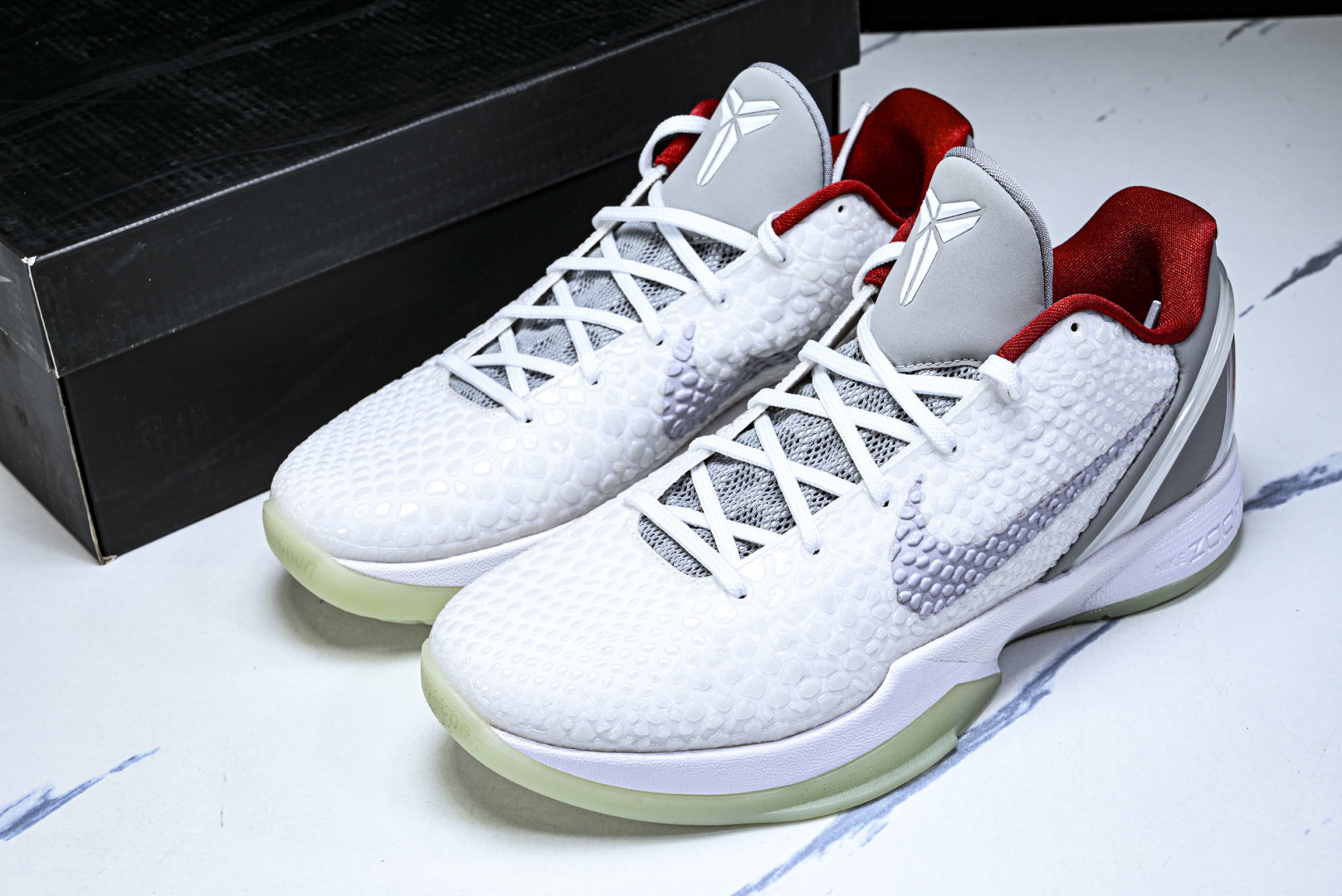 科比6 尺码:40-48.5纯原版出品-Kobe6Zoom Kobe 6 Protro Whiteorc
