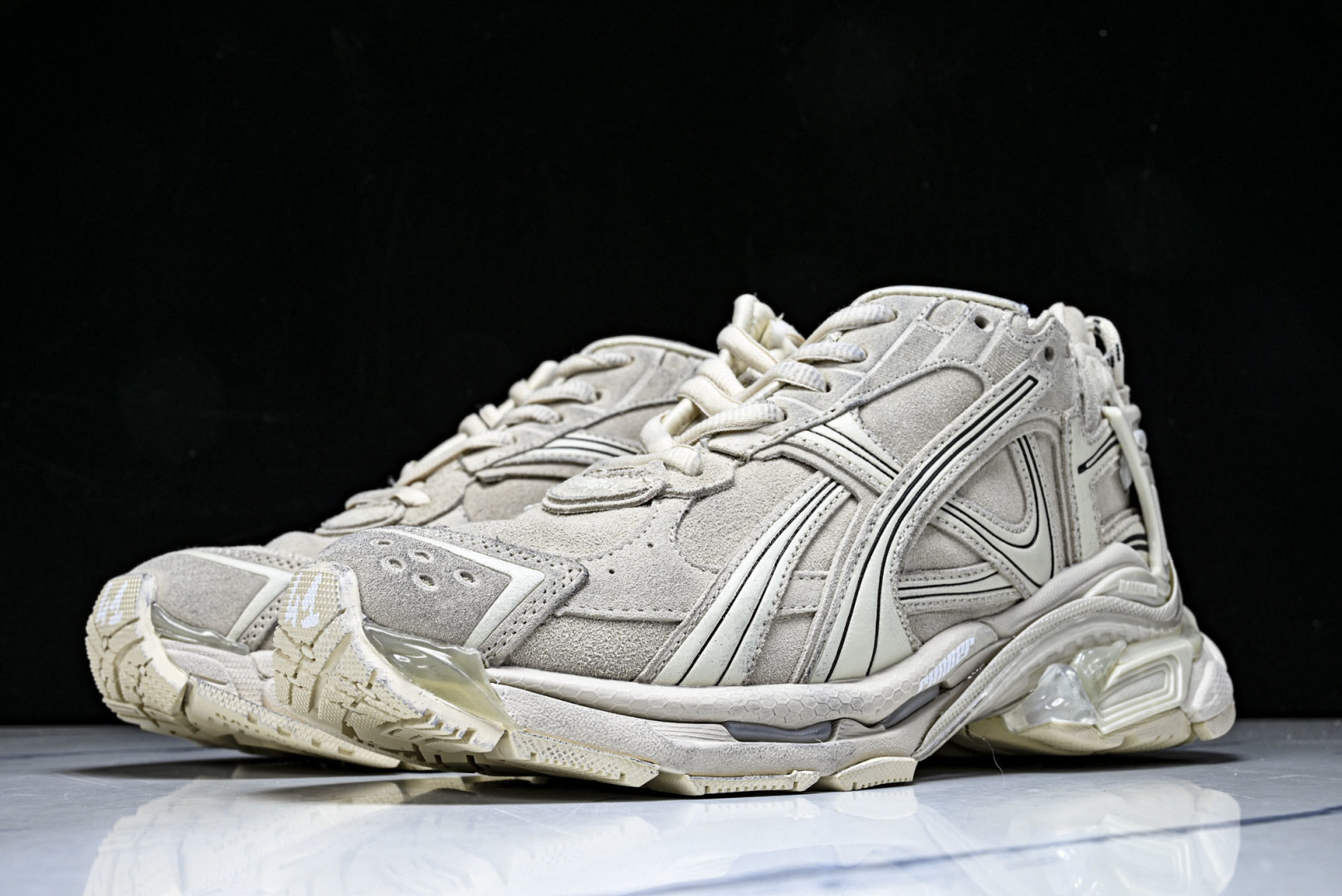 巴黎 尺码35-46纯原出品-Balenciaga Runner Kith Four.Color 巴黎世