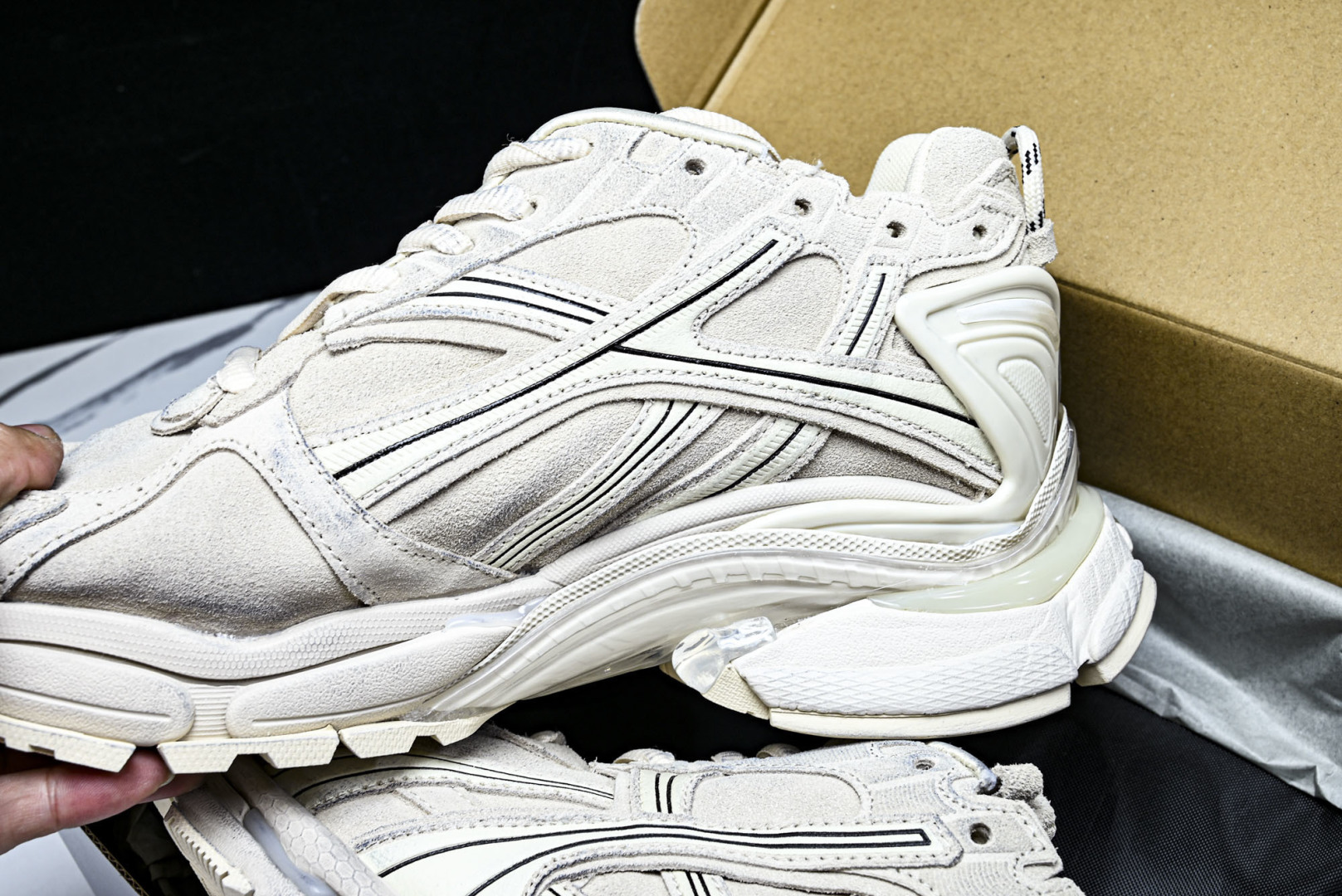 巴黎 尺码35-46纯原出品-Balenciaga Runner Kith Four.Color 巴黎世