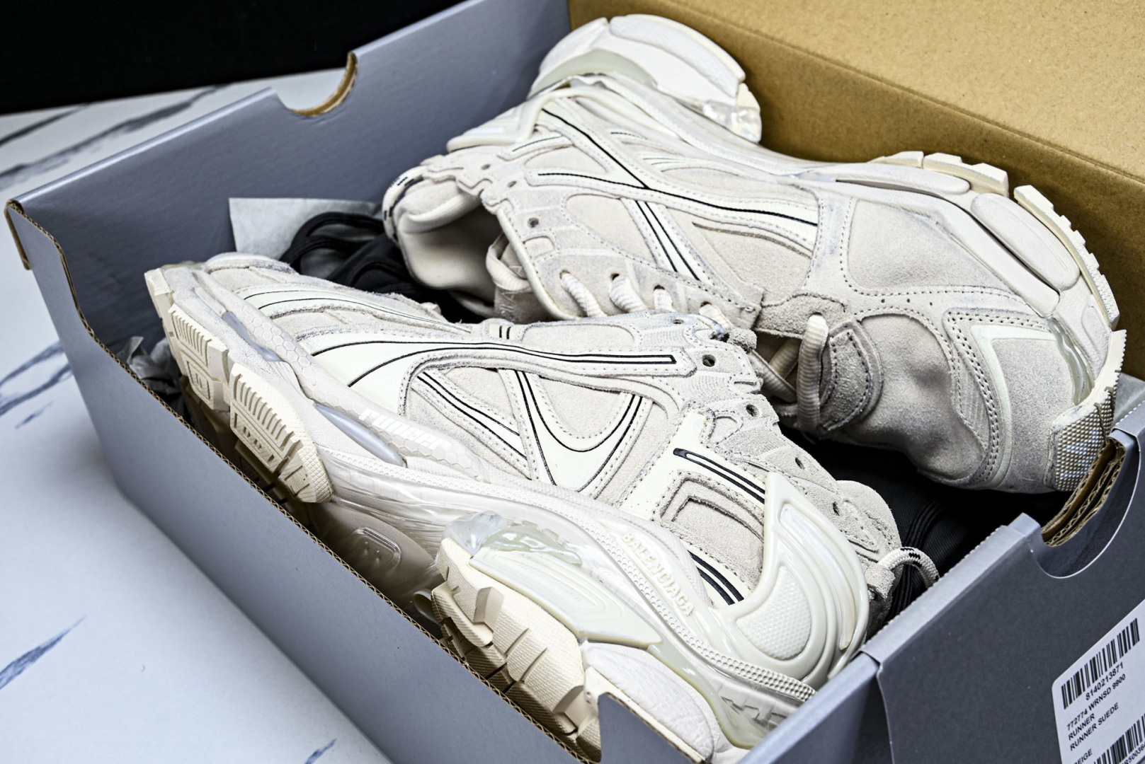 巴黎 尺码35-46纯原出品-Balenciaga Runner Kith Four.Color 巴黎世