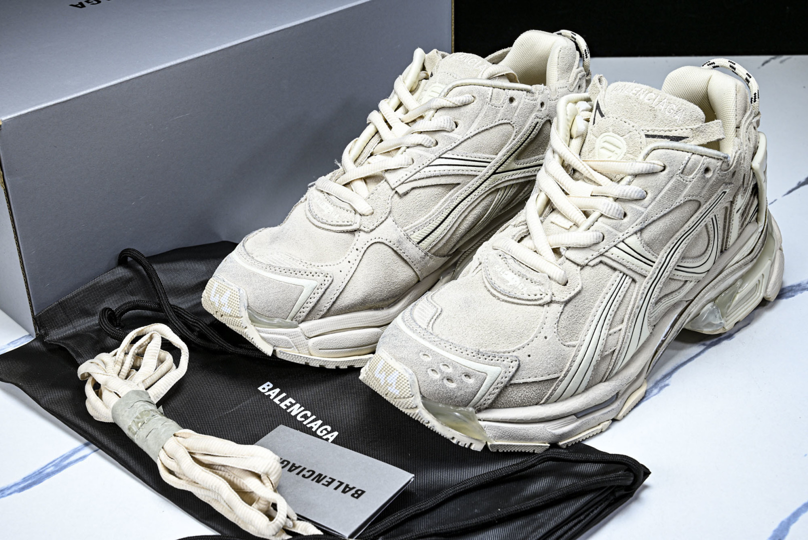 巴黎 尺码35-46纯原出品-Balenciaga Runner Kith Four.Color 巴黎世