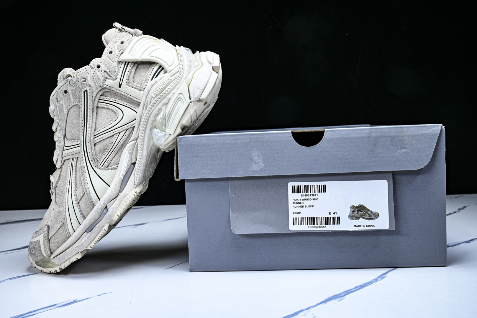 巴黎 尺码35-46纯原出品-Balenciaga Runner Kith Four.Color 巴黎世