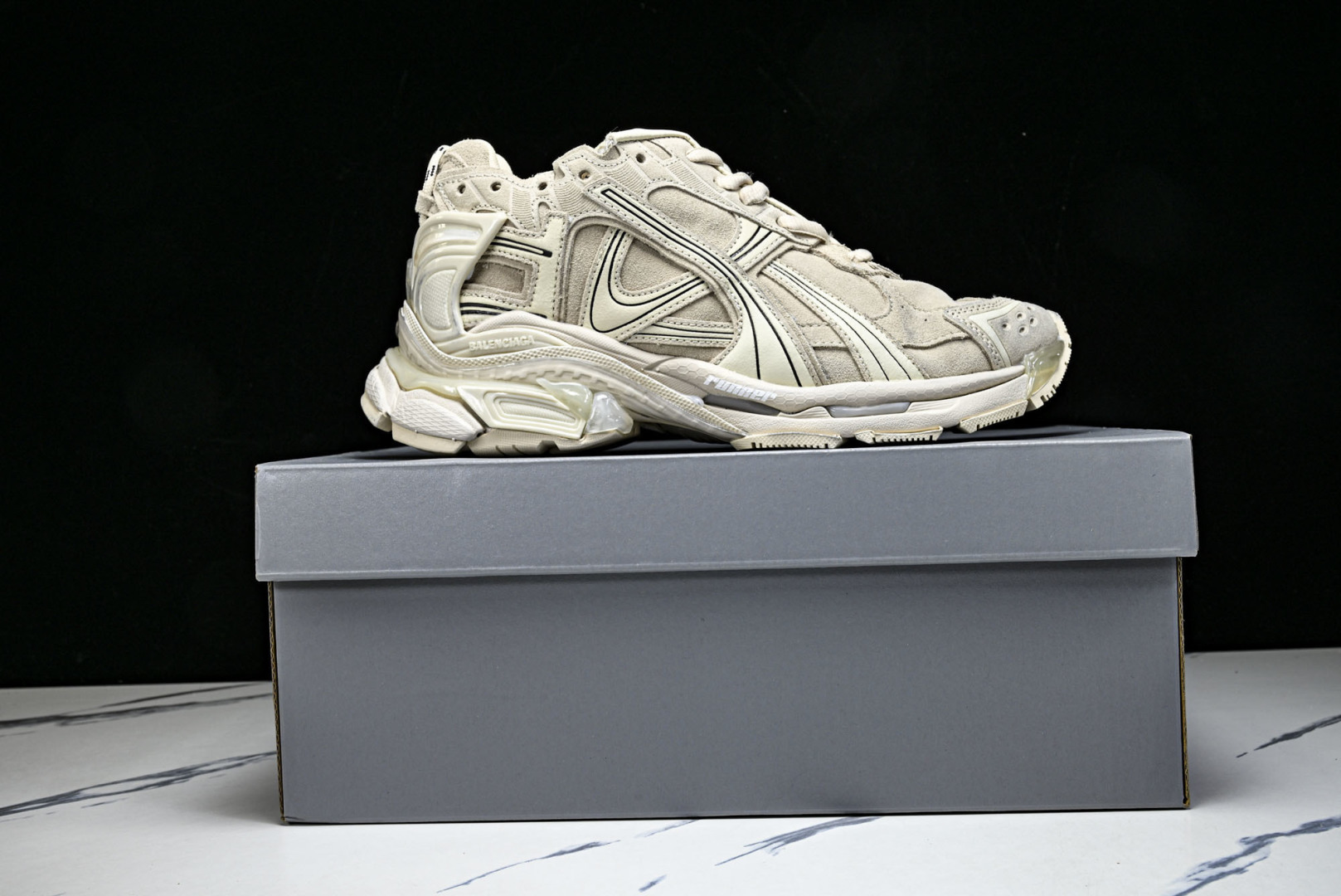 巴黎 尺码35-46纯原出品-Balenciaga Runner Kith Four.Color 巴黎世