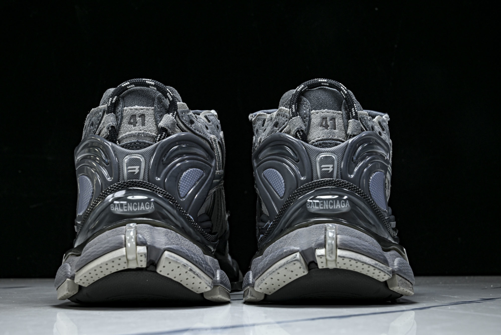 巴黎 尺码35-46纯原出品-Balenciaga Runner Kith Four.Color 巴黎世