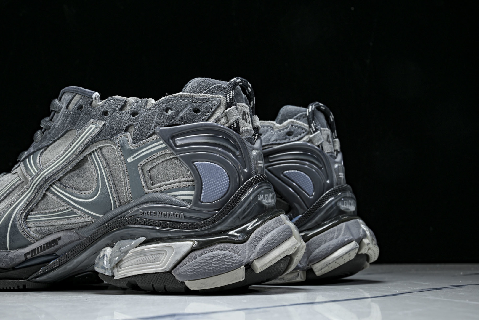 巴黎 尺码35-46纯原出品-Balenciaga Runner Kith Four.Color 巴黎世