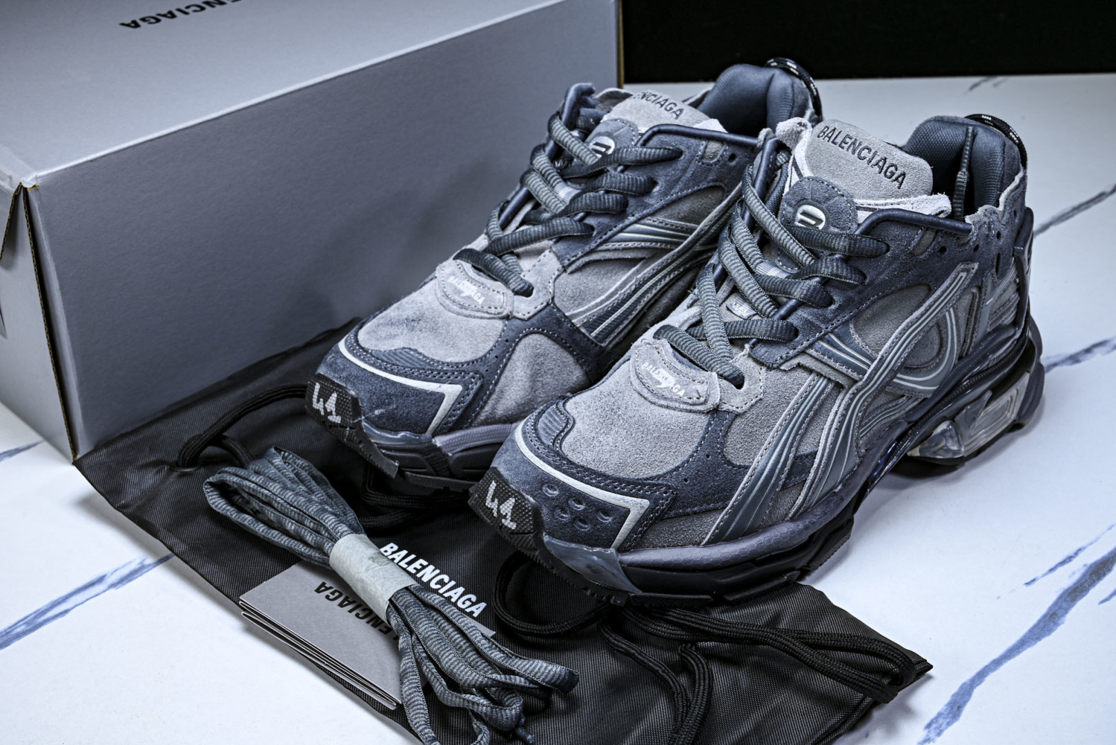 巴黎 尺码35-46纯原出品-Balenciaga Runner Kith Four.Color 巴黎世
