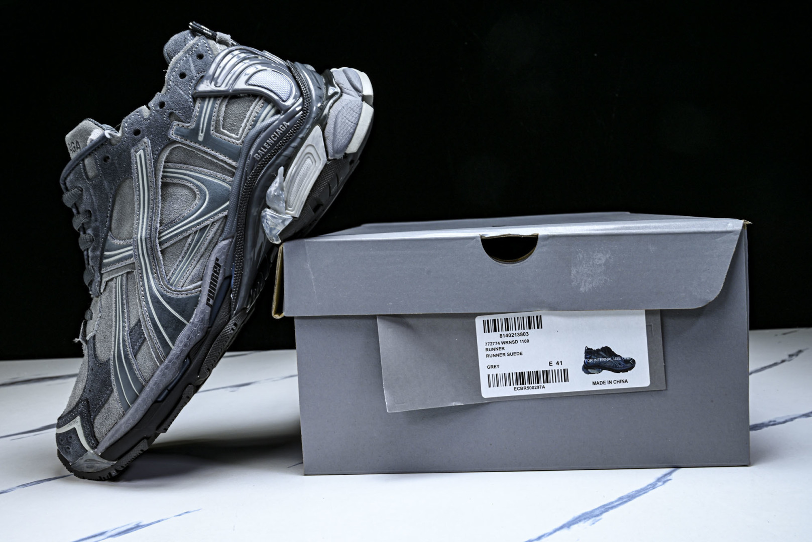 巴黎 尺码35-46纯原出品-Balenciaga Runner Kith Four.Color 巴黎世