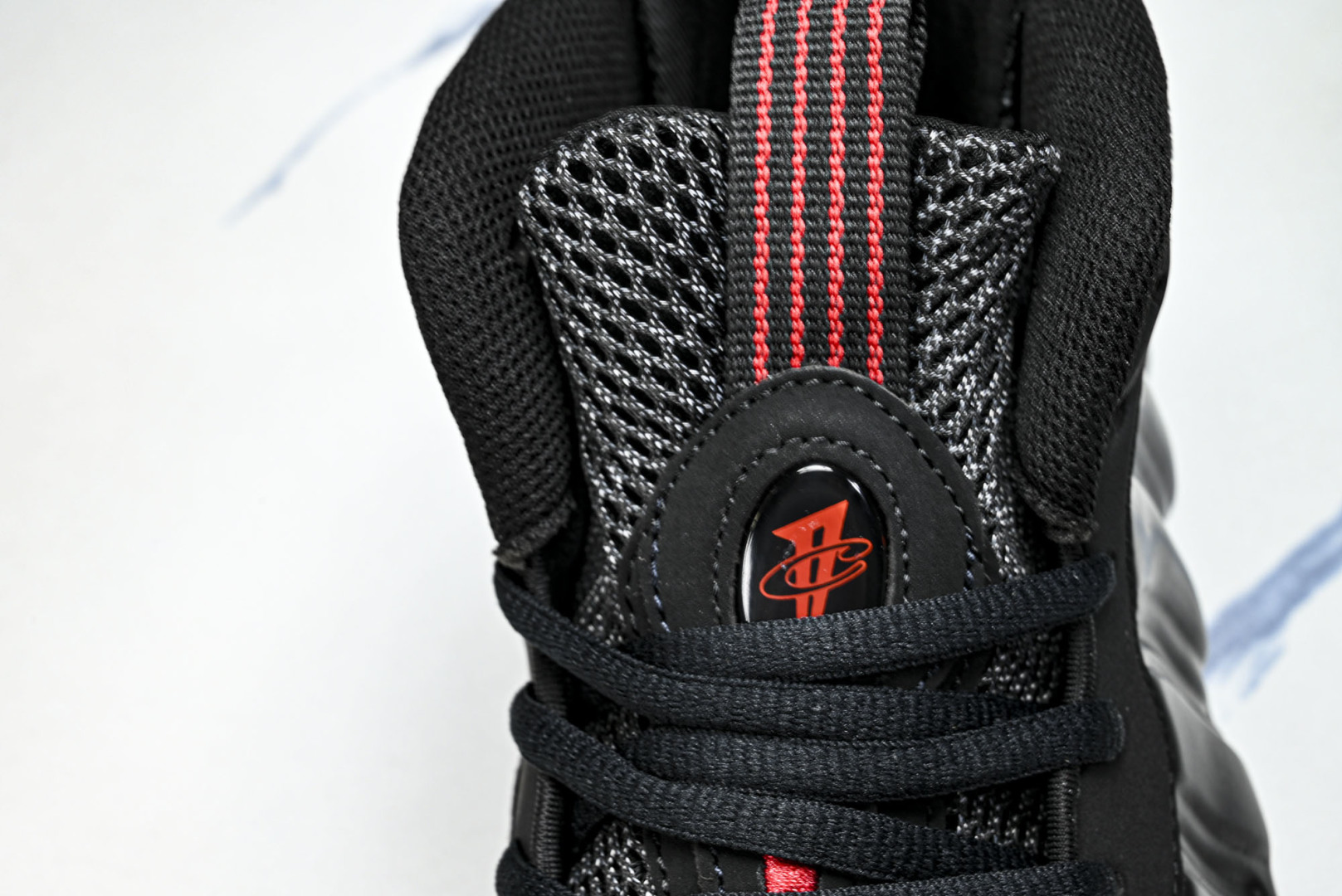 喷泡 尺码40-47.5纯原出品-Air Foamposite One Cough Dro 黑红喷 IB