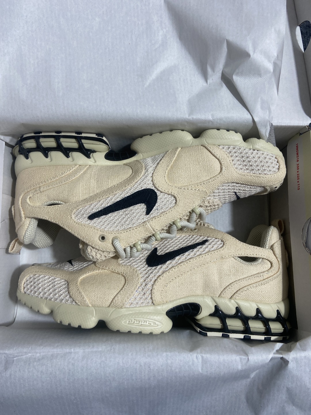 Stussy x NK Air Zoom Spiridon Caged 2 美国元祖街头潮牌联名斯图西复