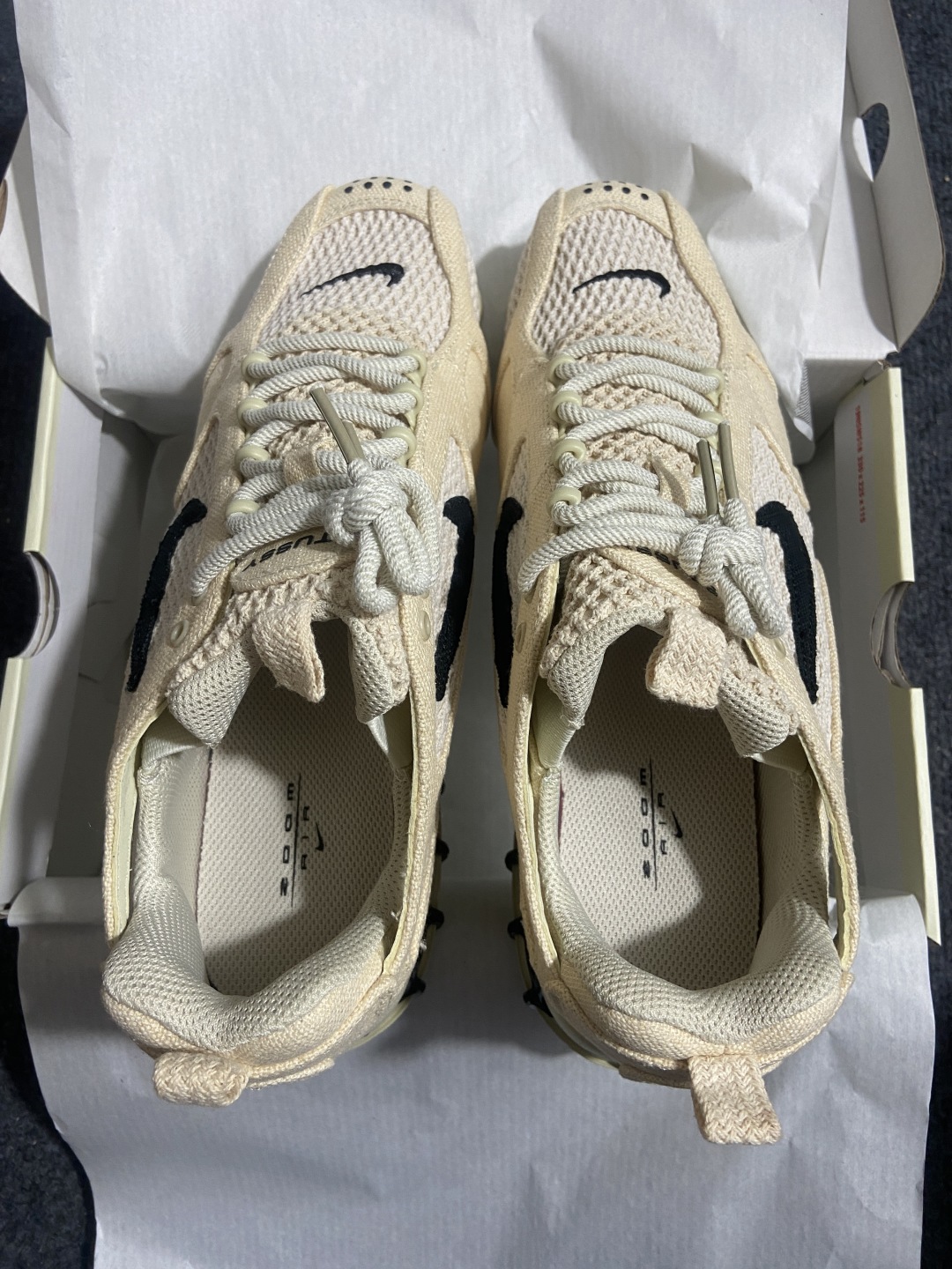 Stussy x NK Air Zoom Spiridon Caged 2 美国元祖街头潮牌联名斯图西复