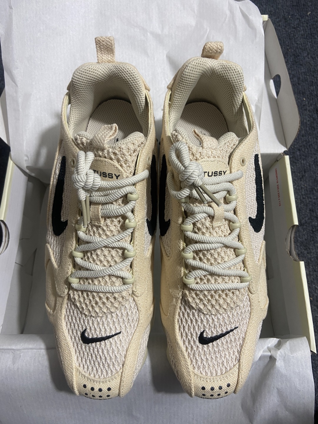 Stussy x NK Air Zoom Spiridon Caged 2 美国元祖街头潮牌联名斯图西复