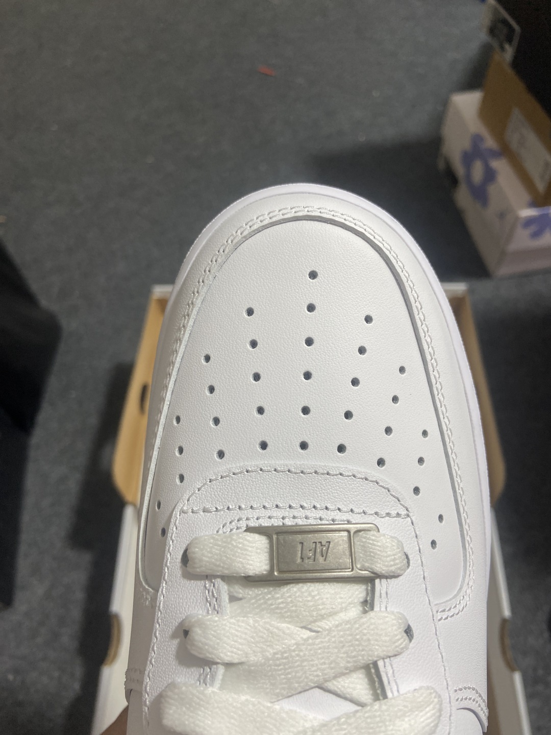 AF1 全白闪电 尺码:35.5-48.5纯原-Air Force 1 Low 07 AF1 全白闪电