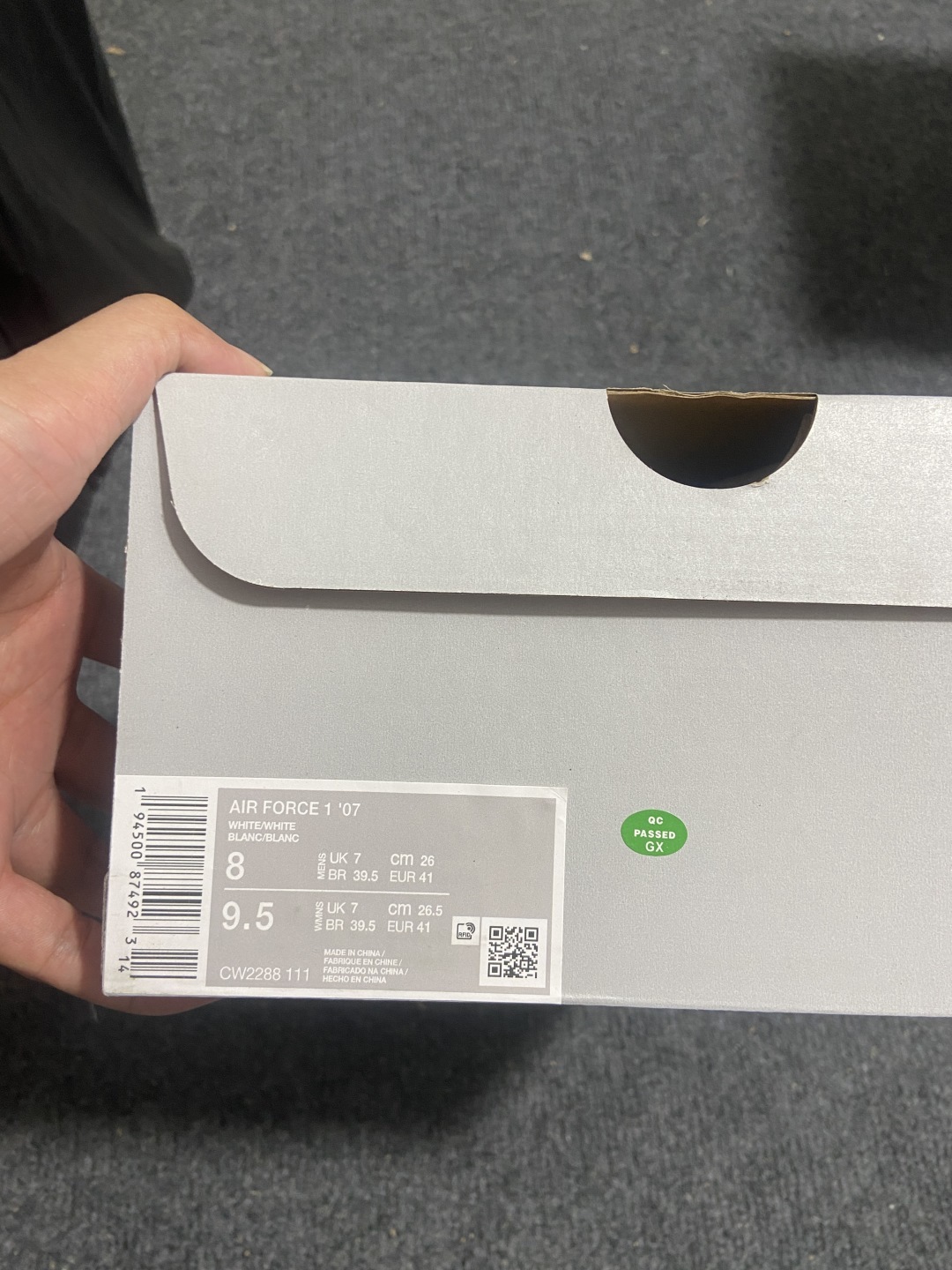 AF1 全白闪电 尺码:35.5-48.5纯原-Air Force 1 Low 07 AF1 全白闪电