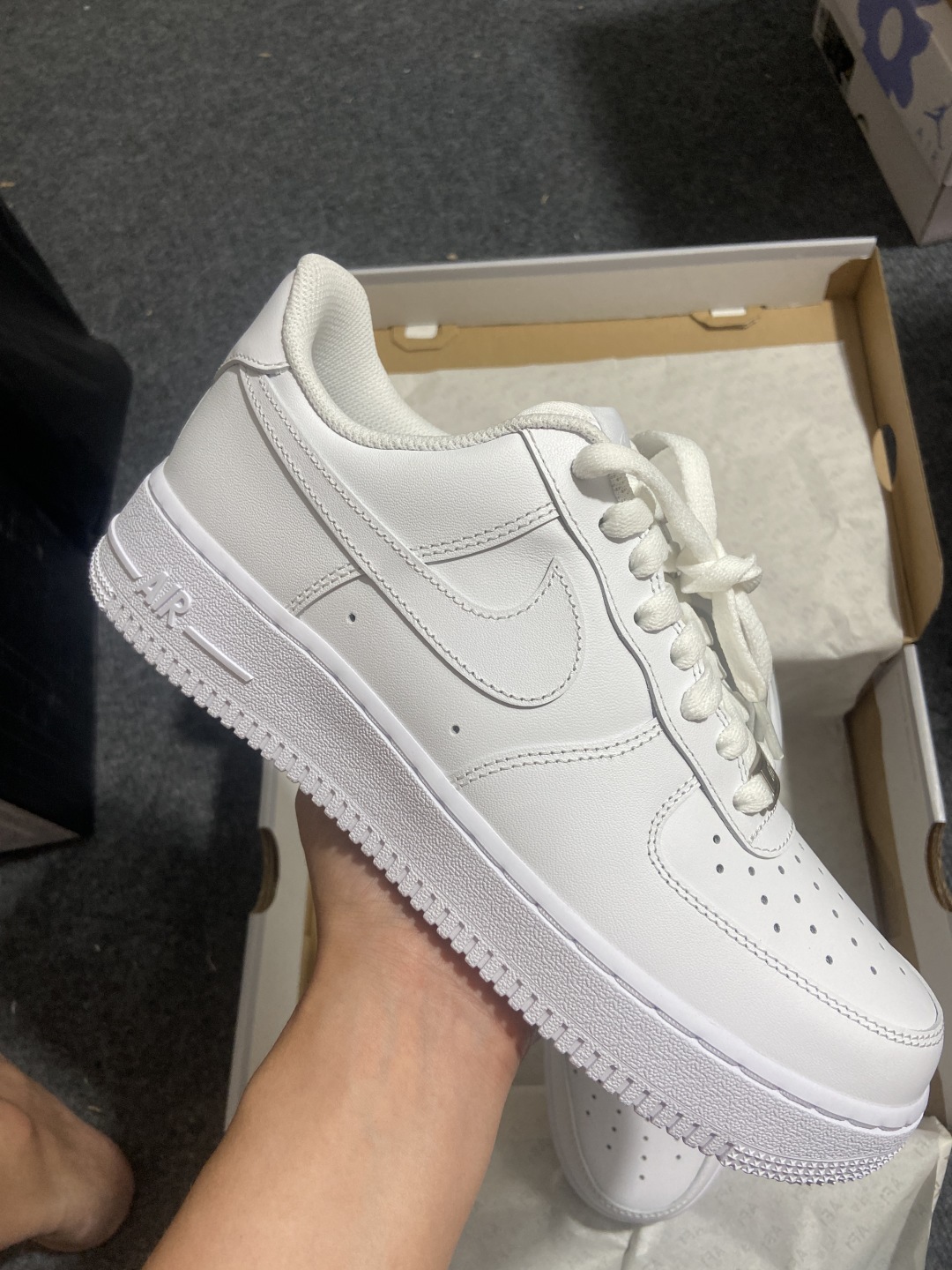 AF1 全白闪电 尺码:35.5-48.5纯原-Air Force 1 Low 07 AF1 全白闪电