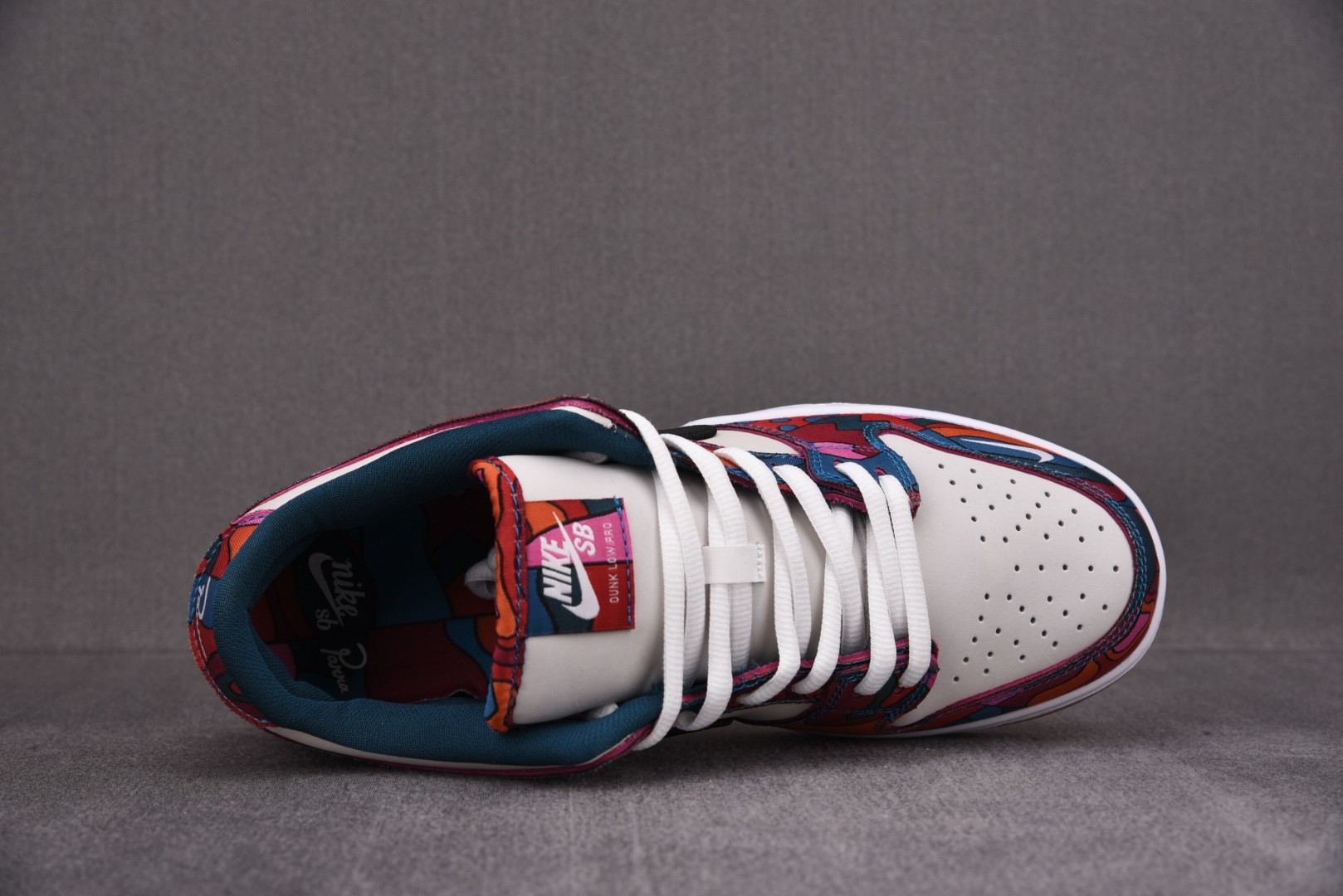 特价清 Parra x Nike SB Dunk Low 联 白蓝红卡通涂鸦 DH7695-600